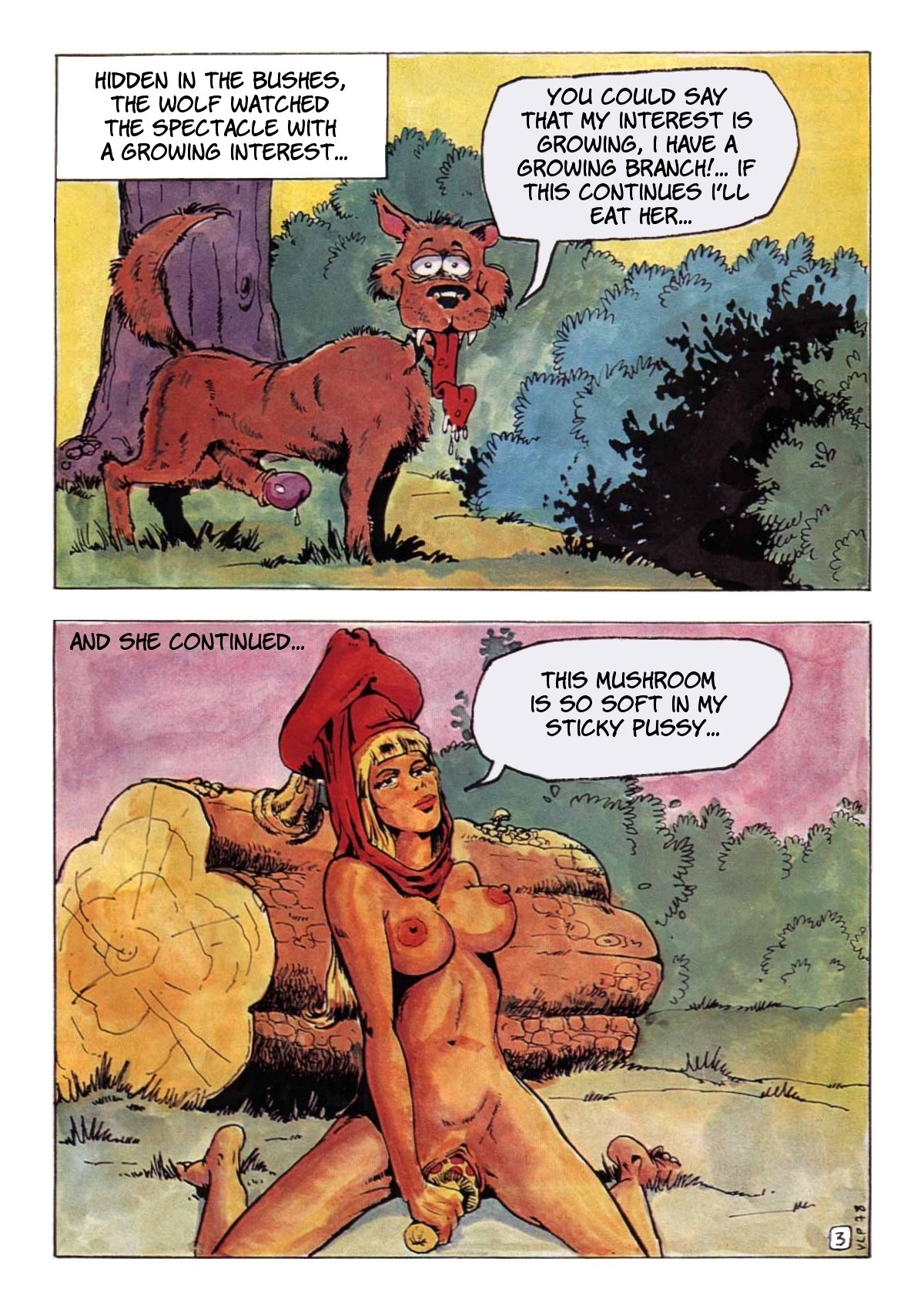 The Big Red Riding Hood page 4 full