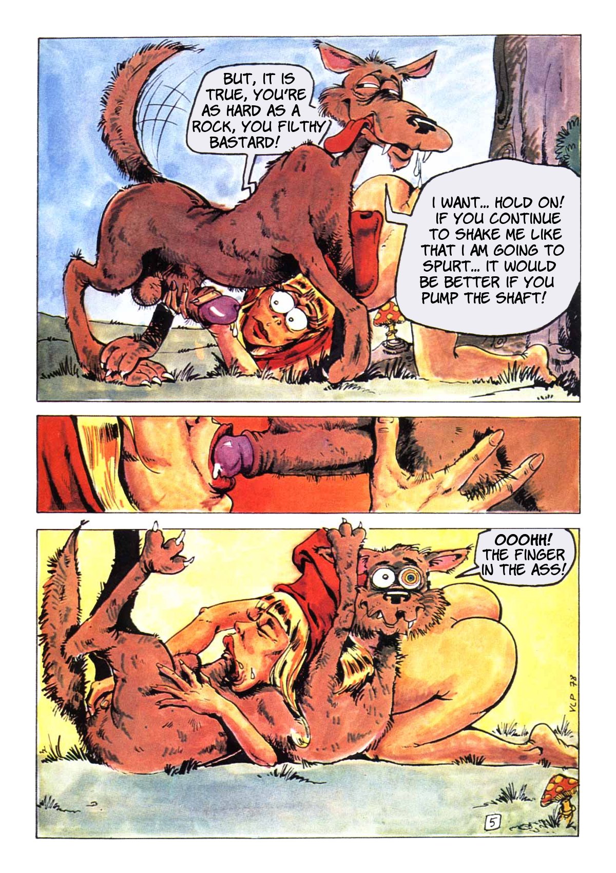 The Big Red Riding Hood page 6 full