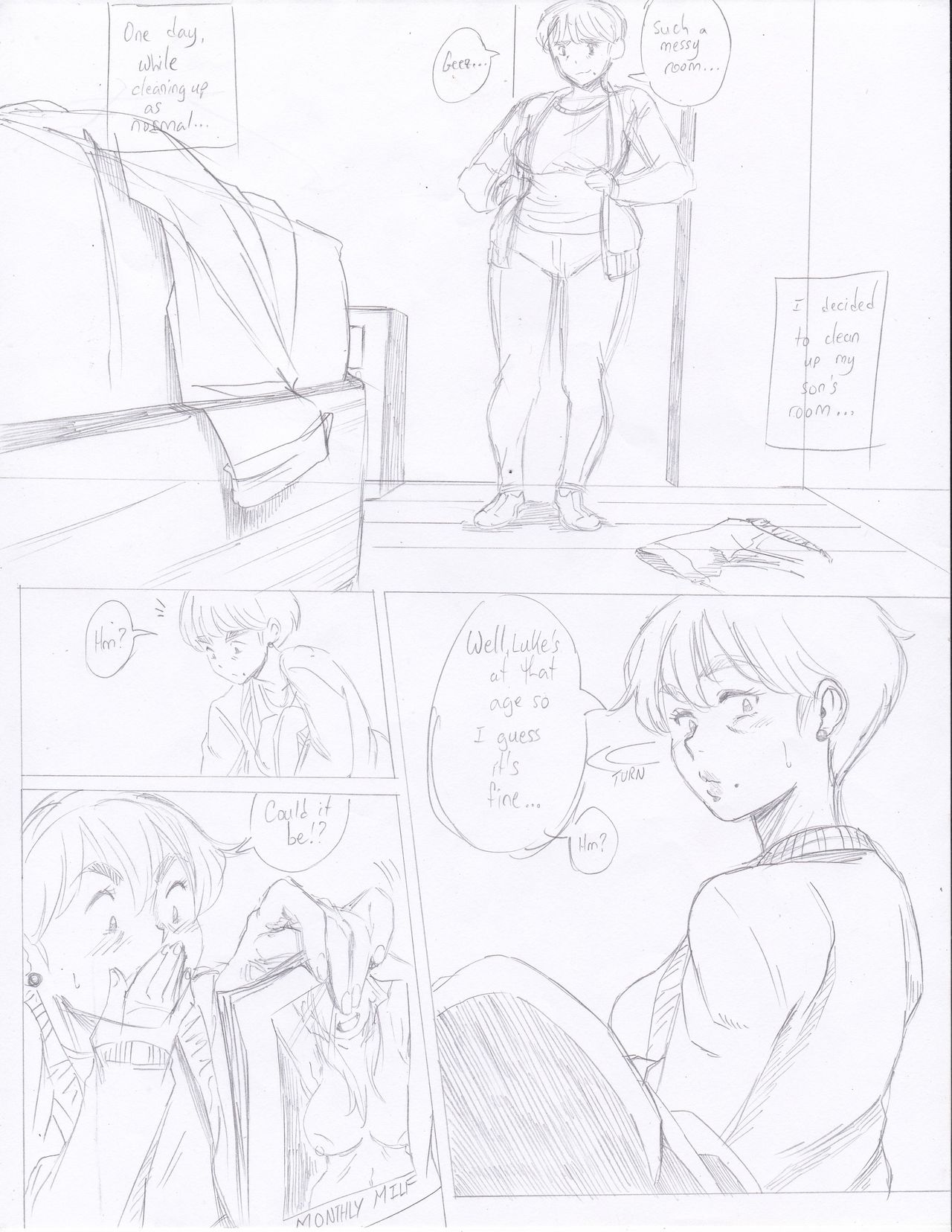 Mother's Responsibility  first draft page 9 full