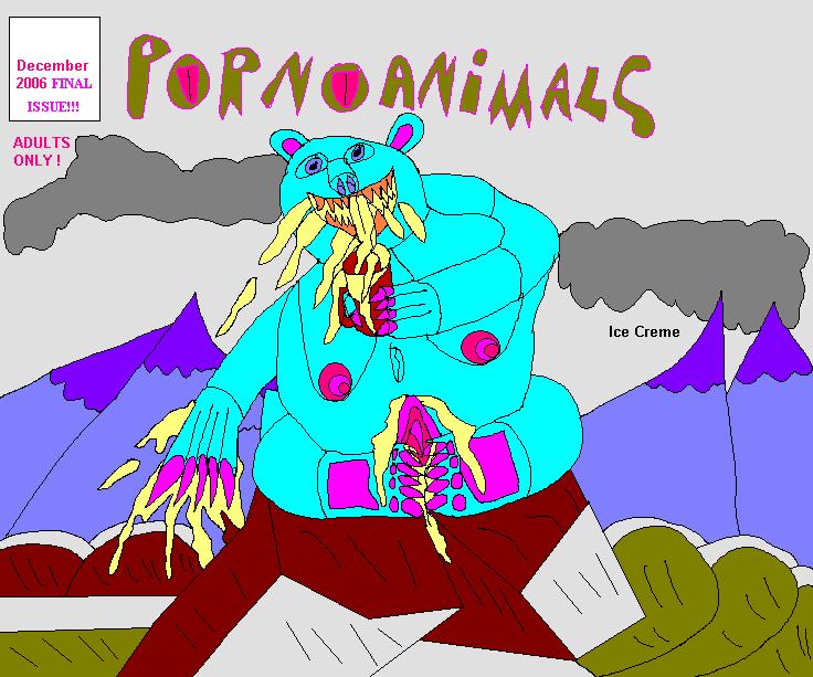 Porno Animals COMIC 10 FINAL ISSUE! page 1 full