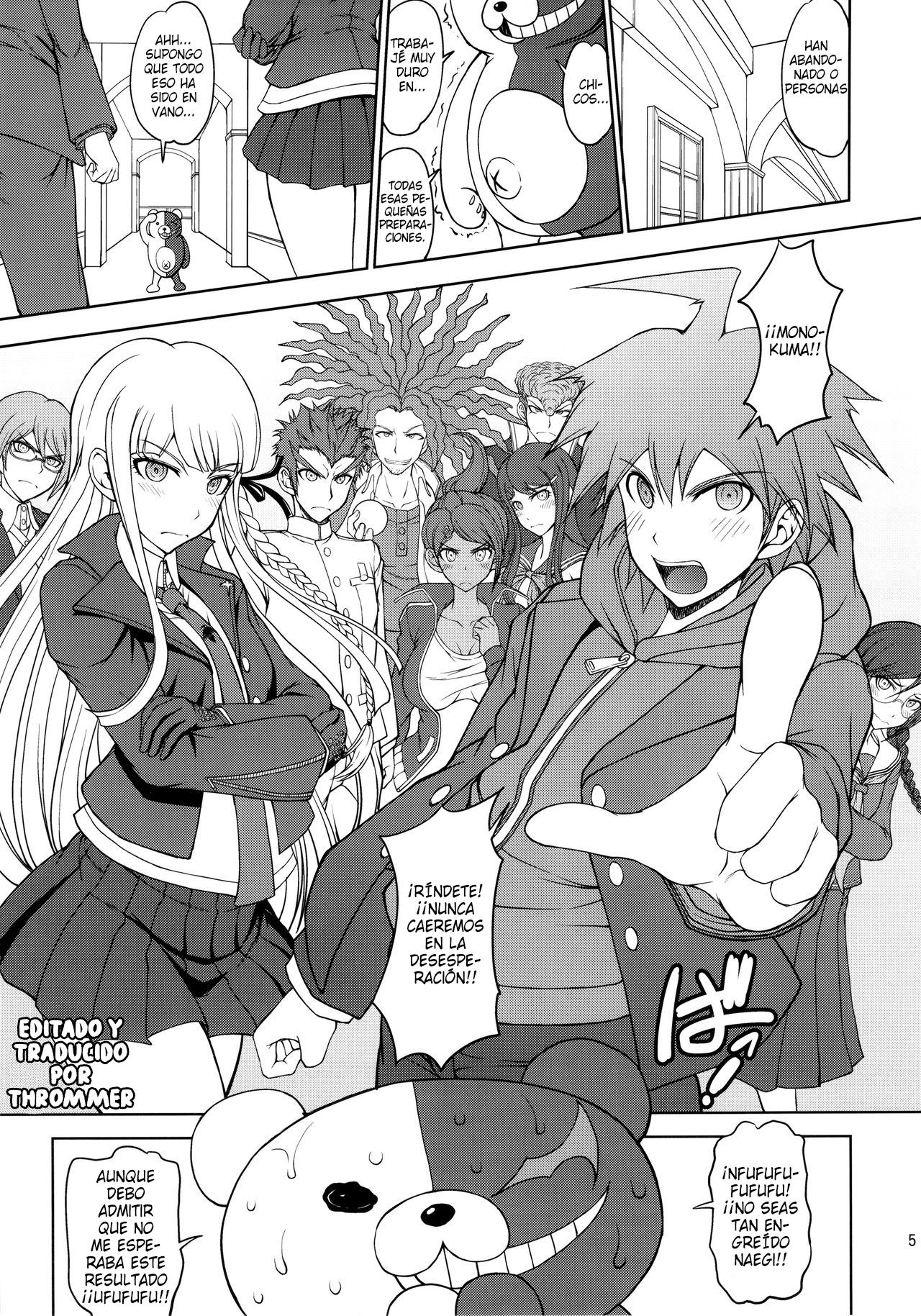 Zettai Zetsubou Chou Zecchou Gakkyuu-kai + Paper page 4 full