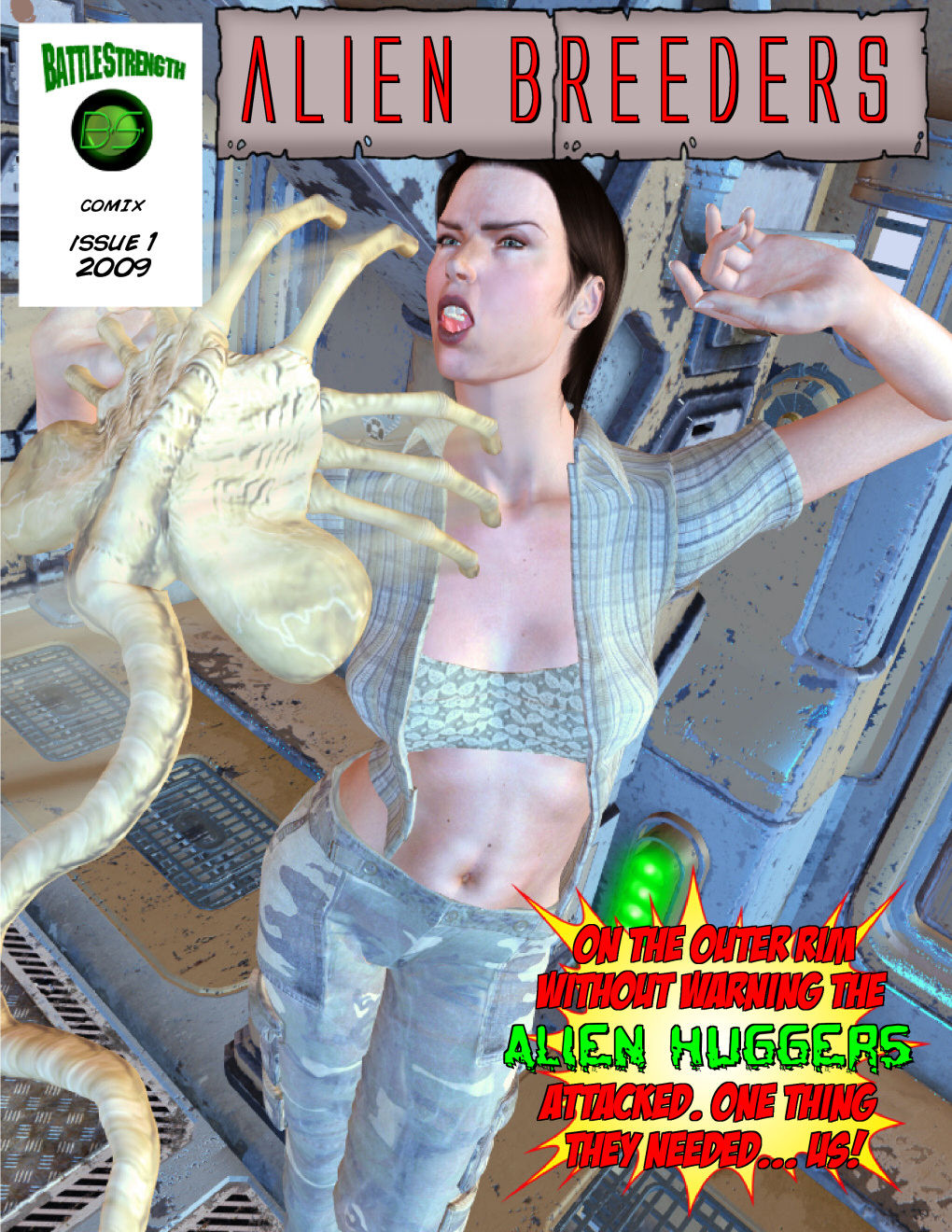 Alien Breeders Issues by Battlestrength Comics page 1 full