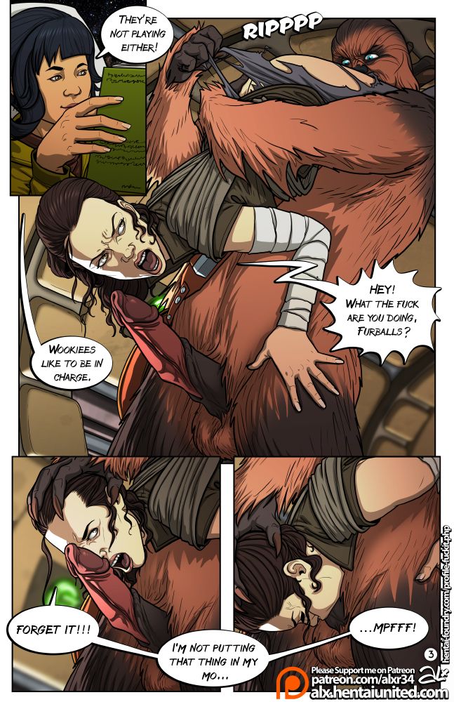 Star Wars: A Complete Guide to Wookie Sex page 5 full