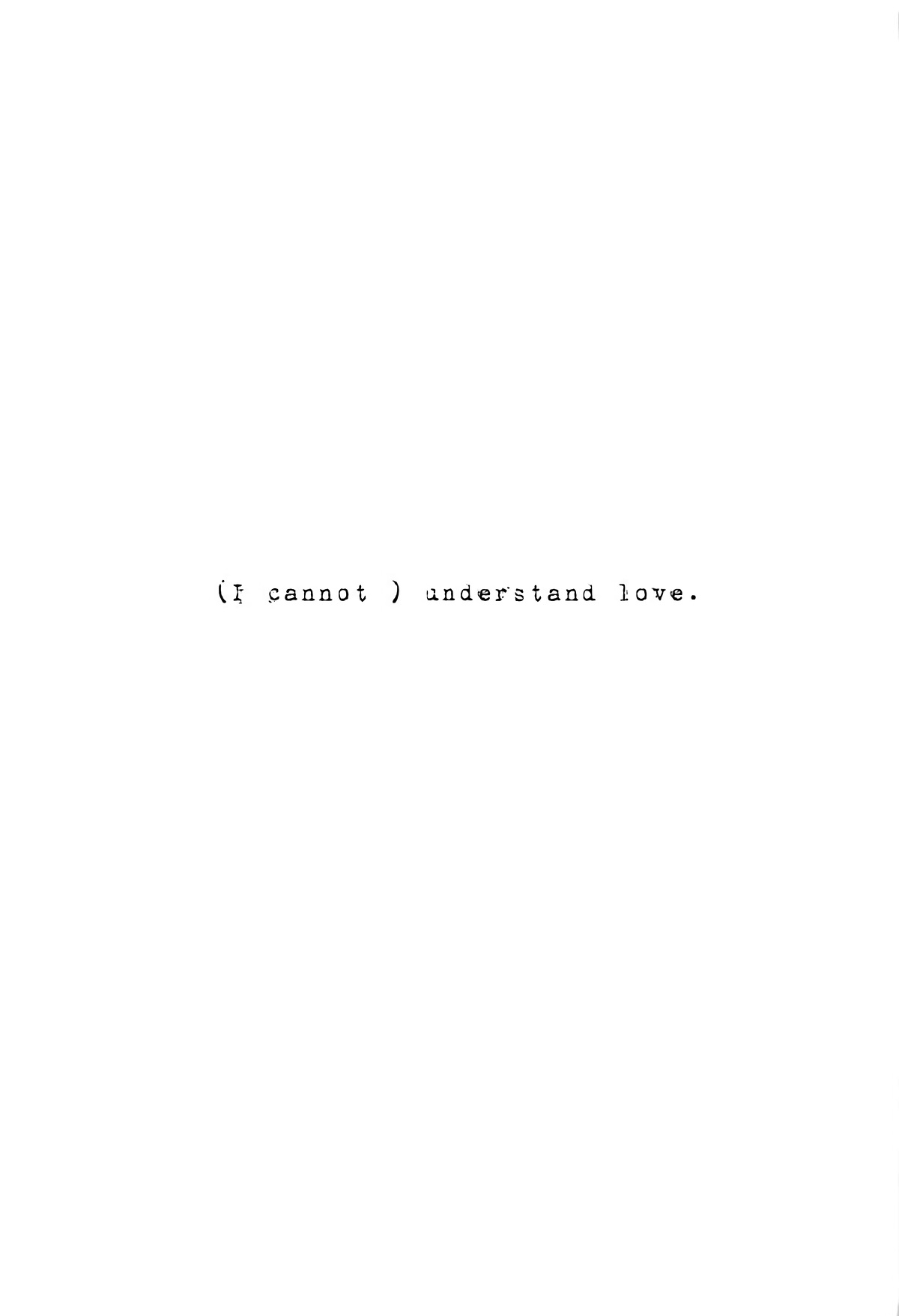 understand love. page 2 full