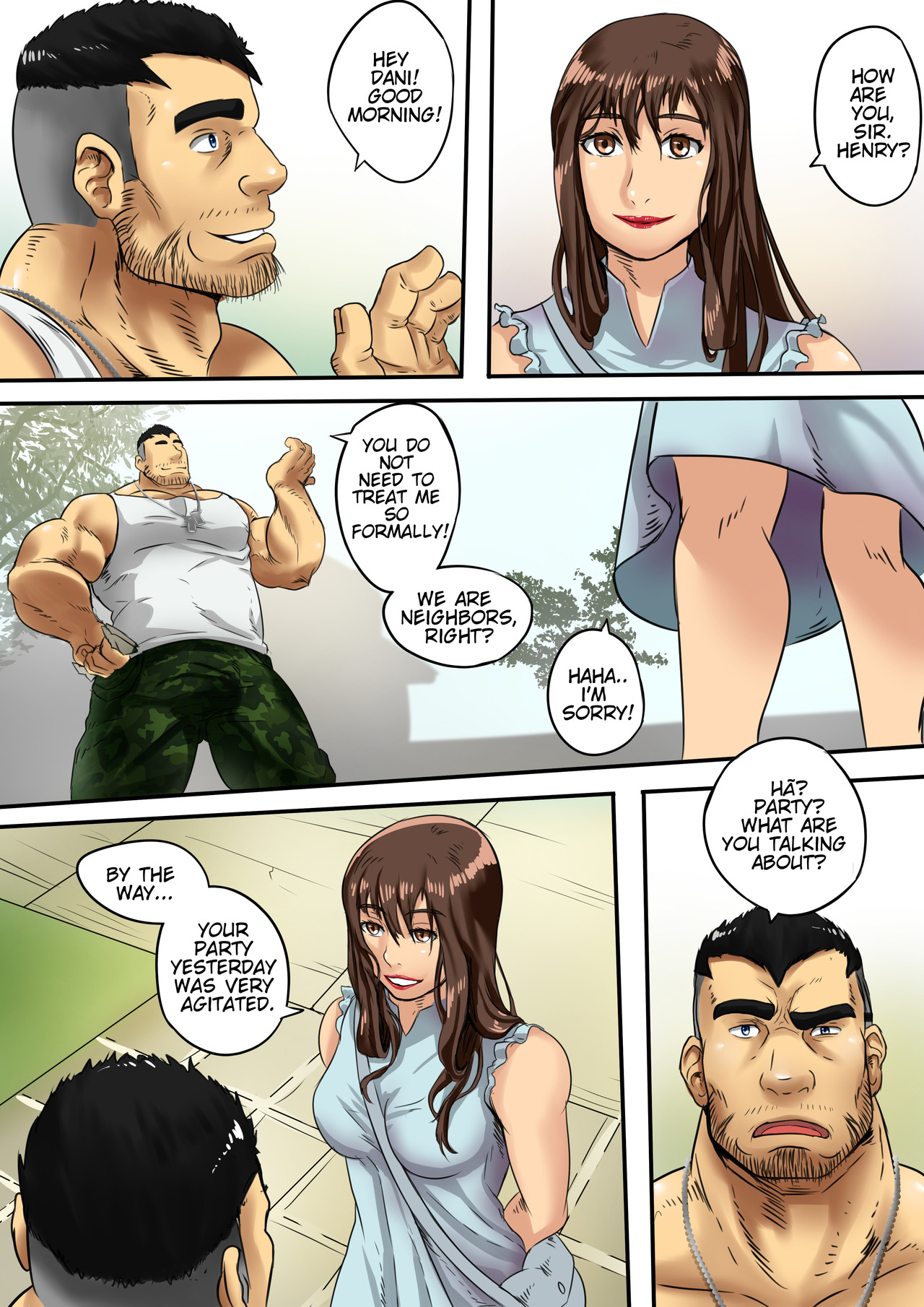 My Life With A Orc Episode 3: "Party" page 2 full