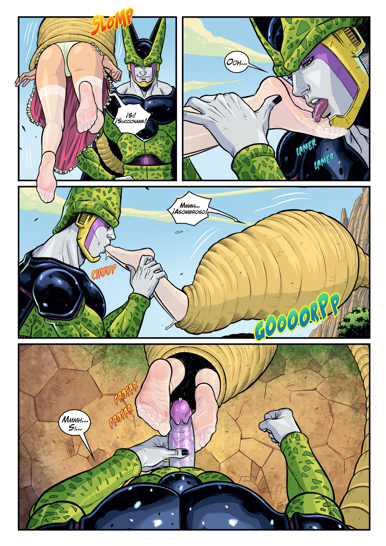 Perfect Cell Appears! And Launch Too?! | ¡Cell perfecto aparece! ¡¿Y Lunch también?!   =Vile= page 3 full