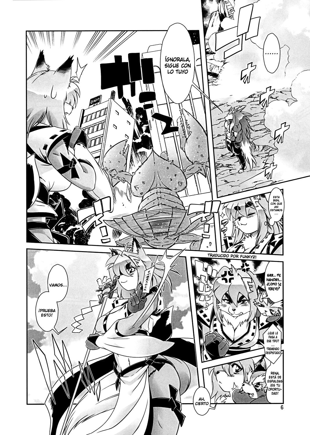 Mahou no Juujin Foxy Rena 1 page 6 full