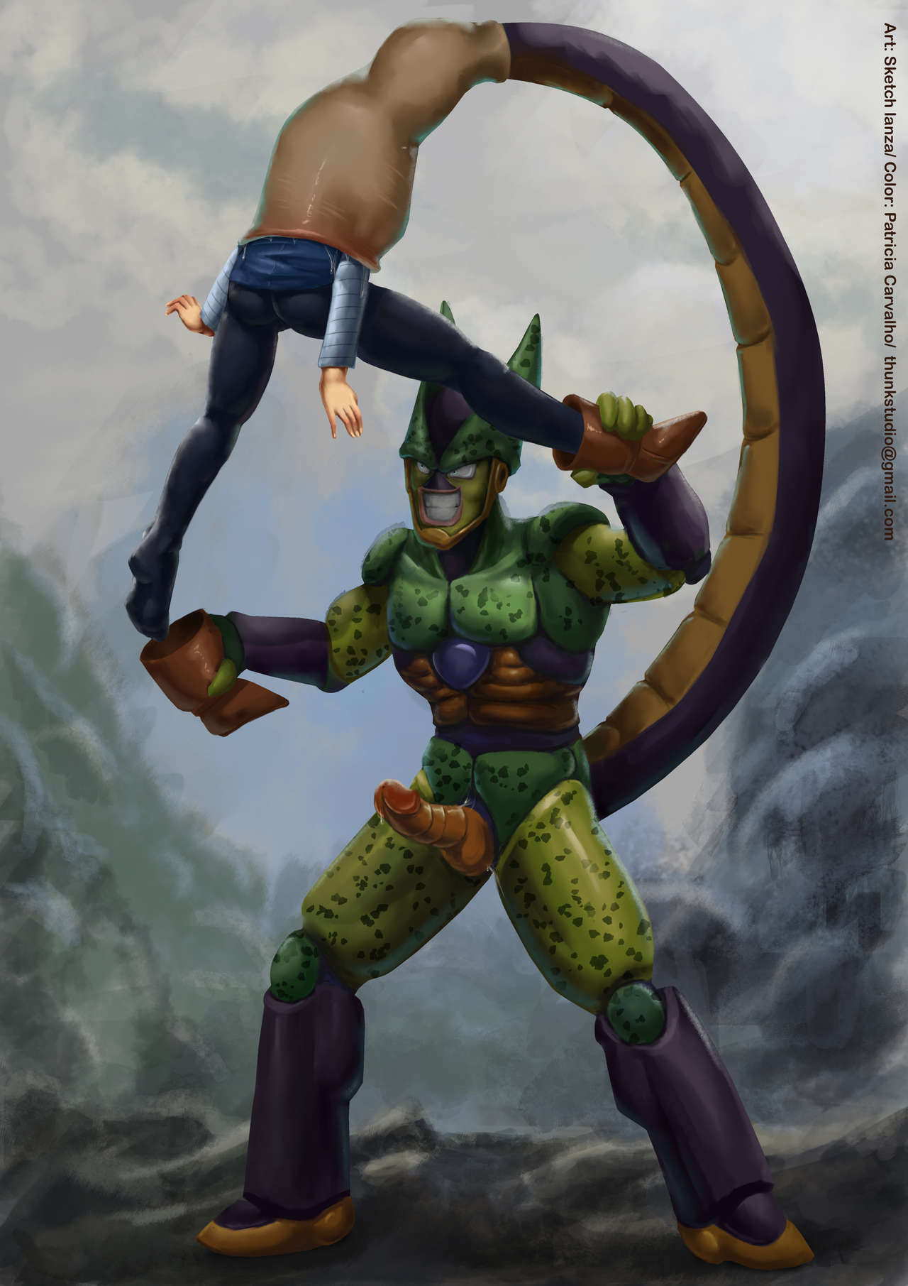 Cell Absorbs Android 18 page 2 full