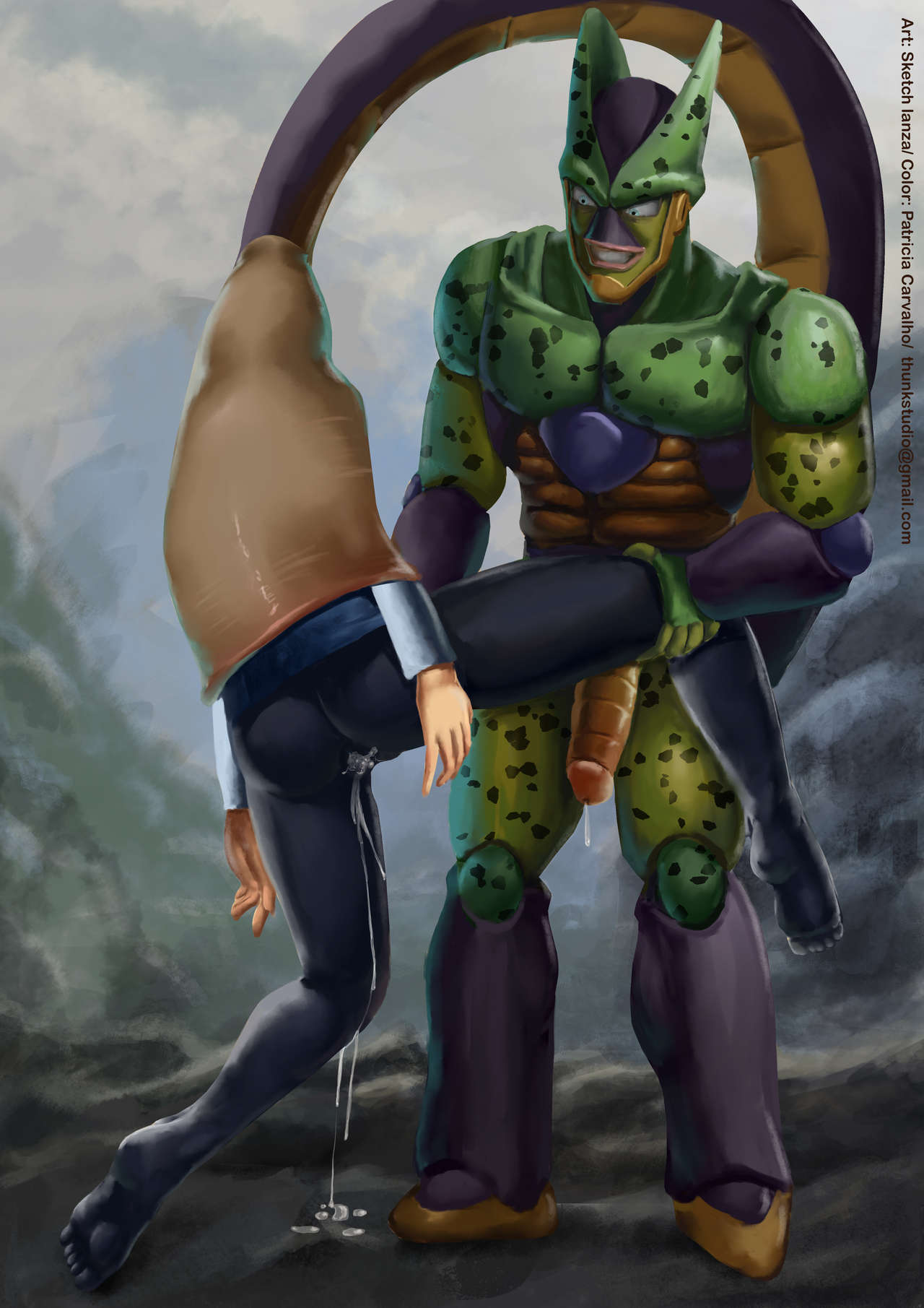 Cell Absorbs Android 18 page 5 full