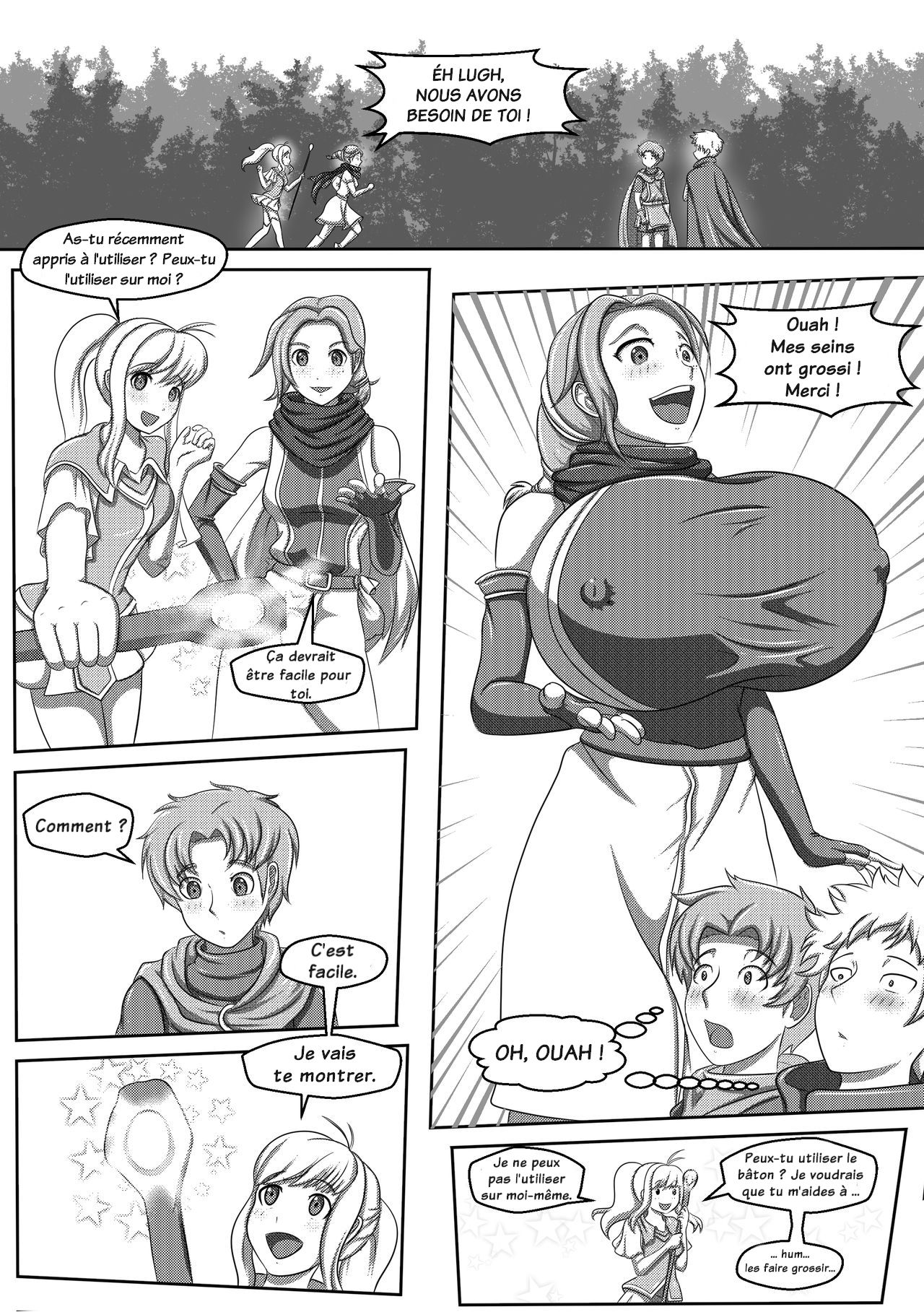 Emblème de Feu : Les seins contraignant page 2 full
