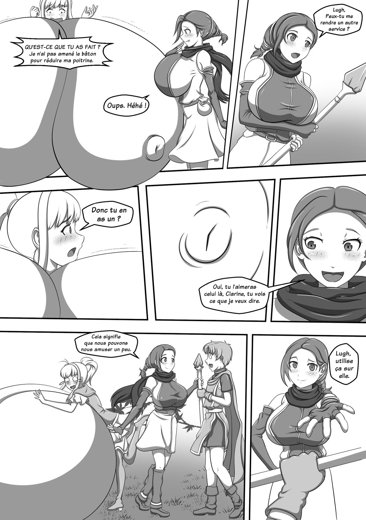 Emblème de Feu : Les seins contraignant page 4 full