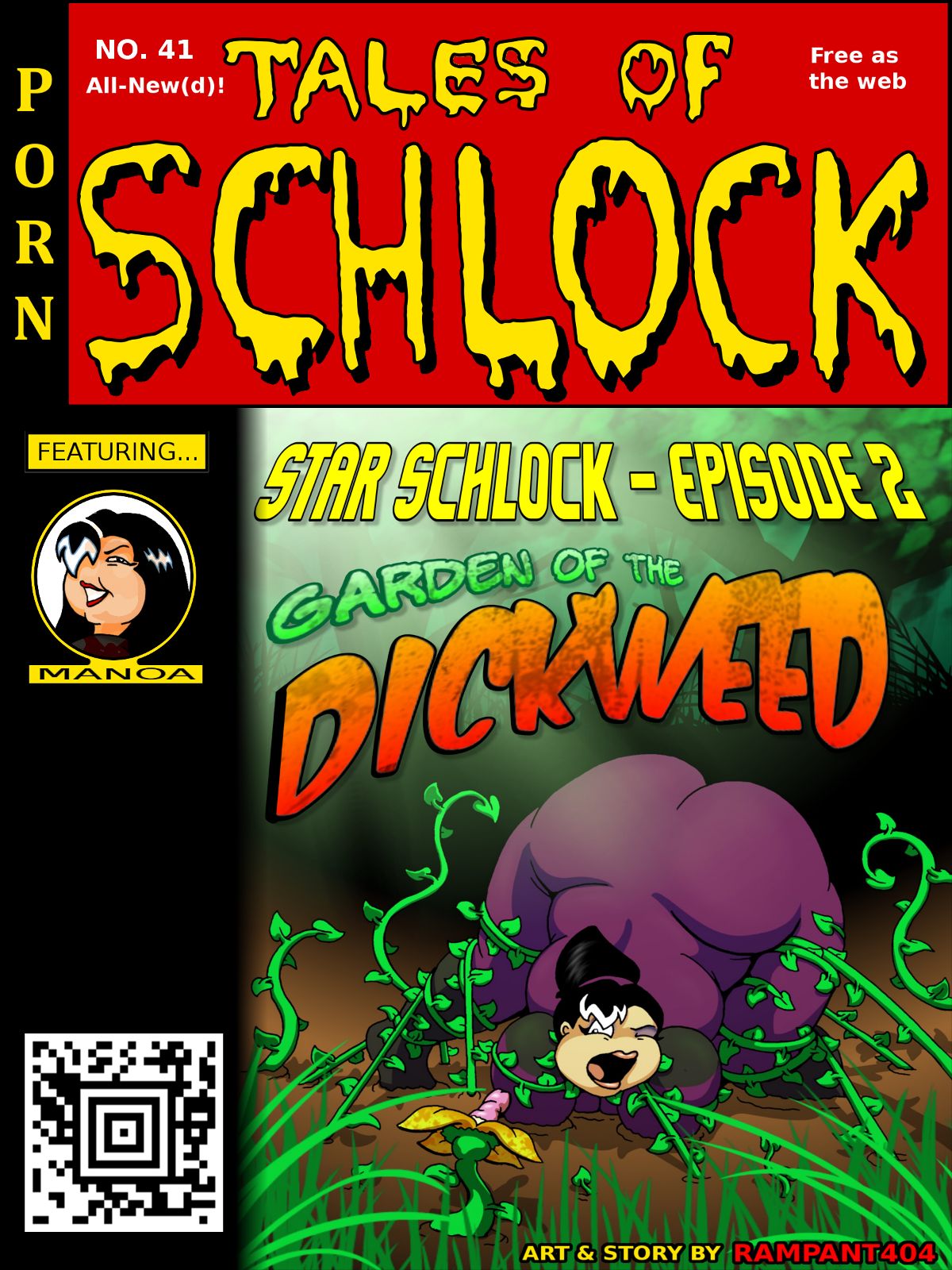 Tales of Schlock #41 : Star Schlock 2 - In the Garden of the Dickweed page 1 full