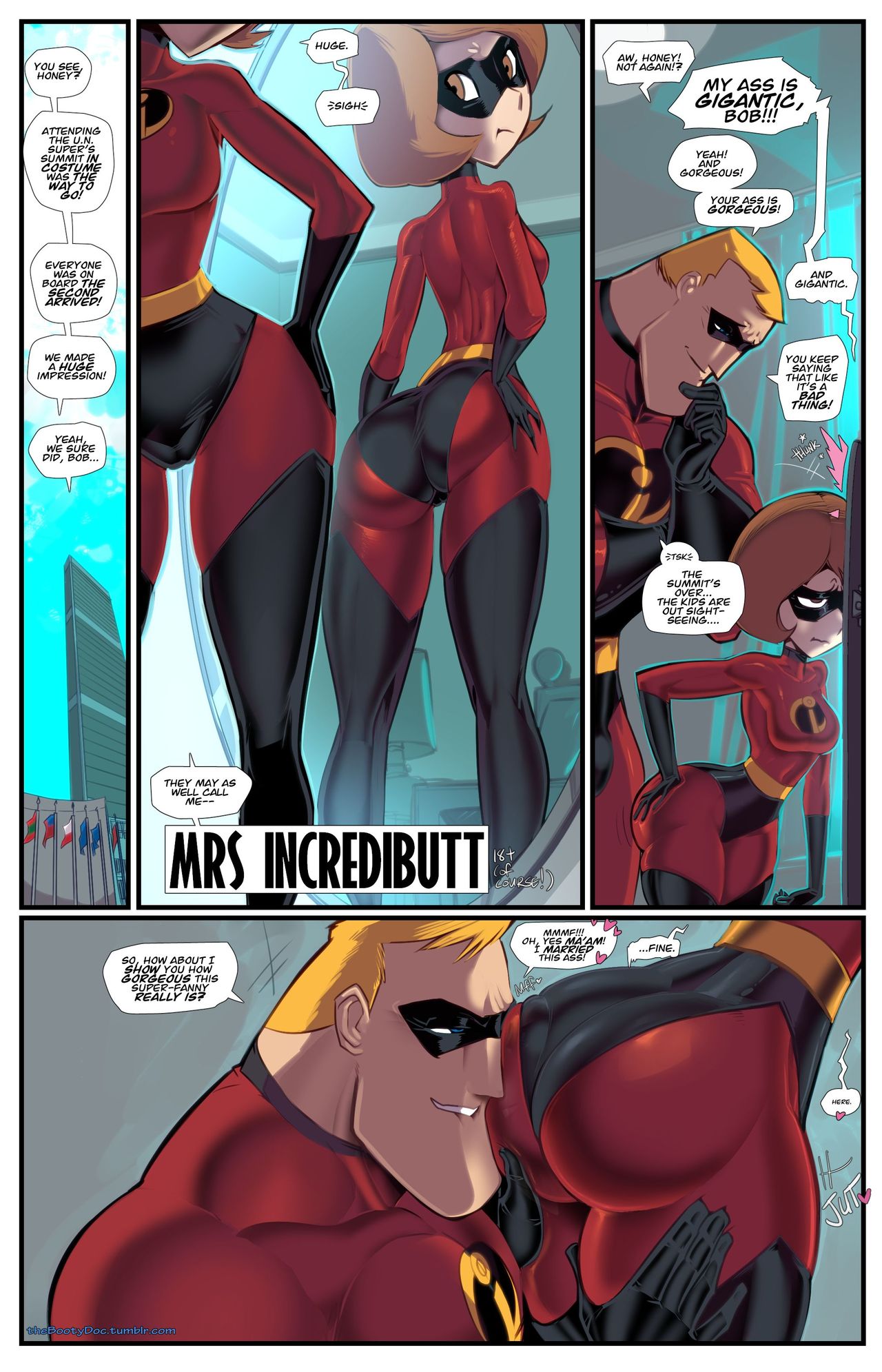 Mrs Incredibutt page 1 full