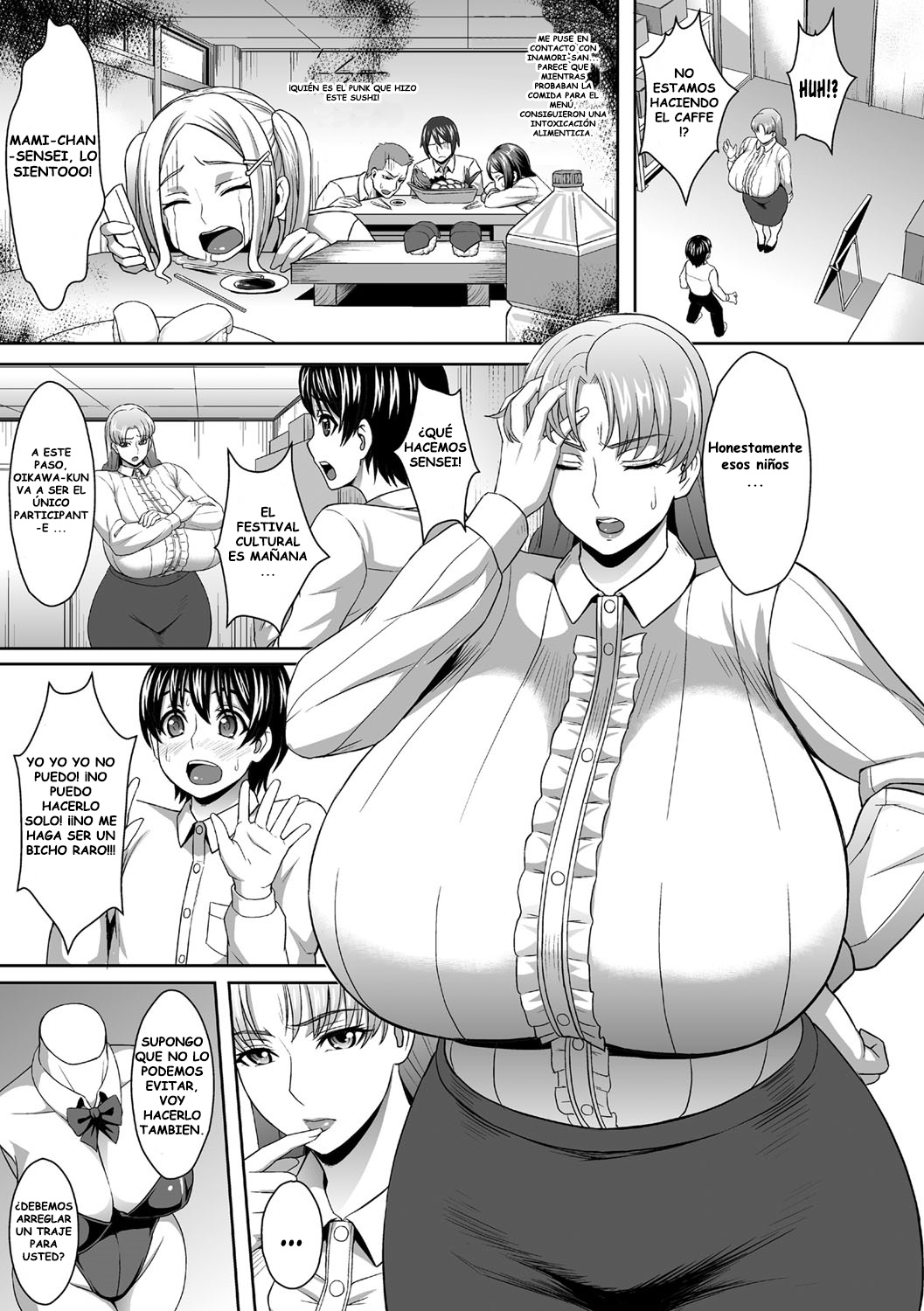 Nikushoku Usagi Sensei | Maestra Conejita Carnivora page 3 full