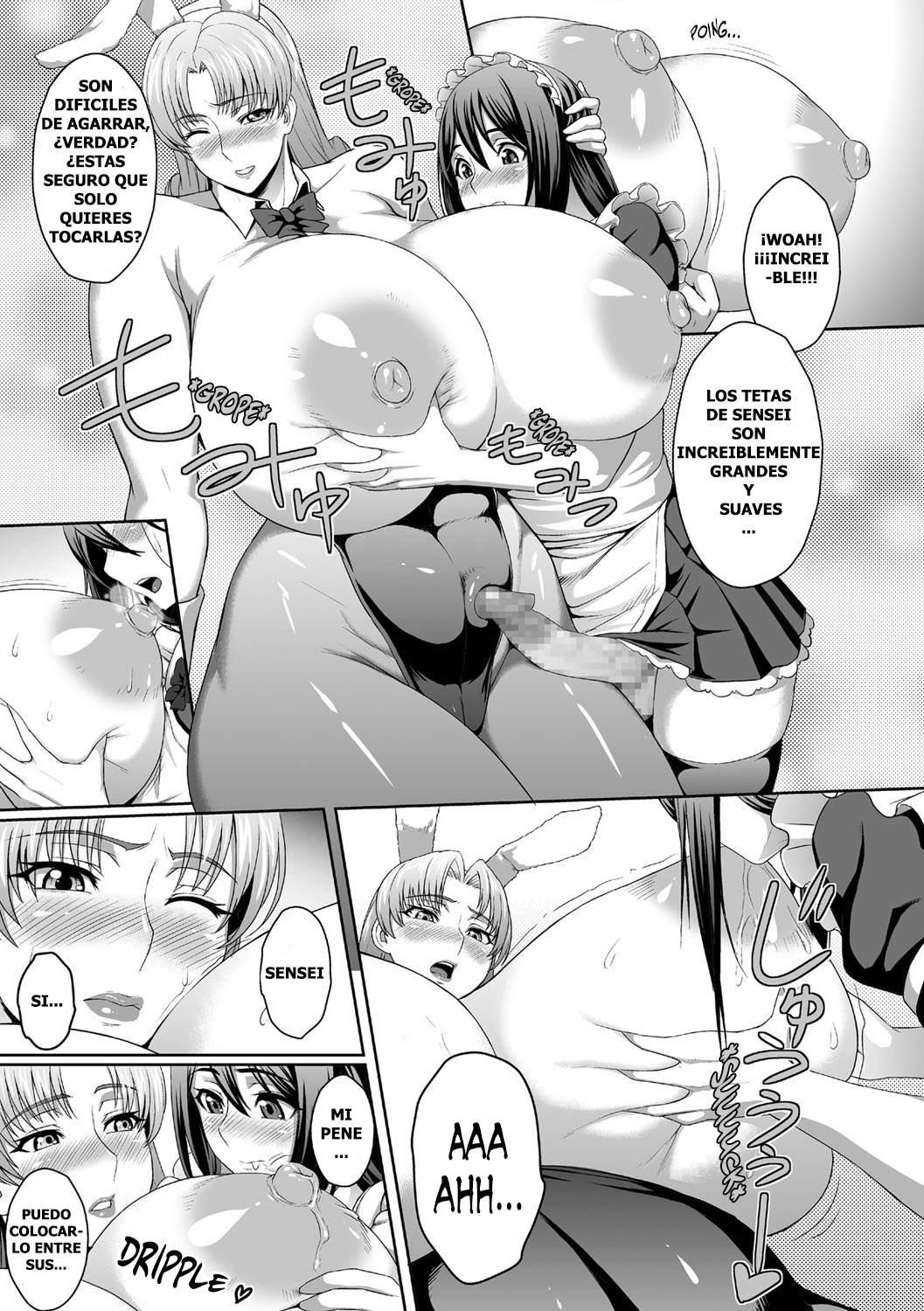 Nikushoku Usagi Sensei | Maestra Conejita Carnivora page 9 full
