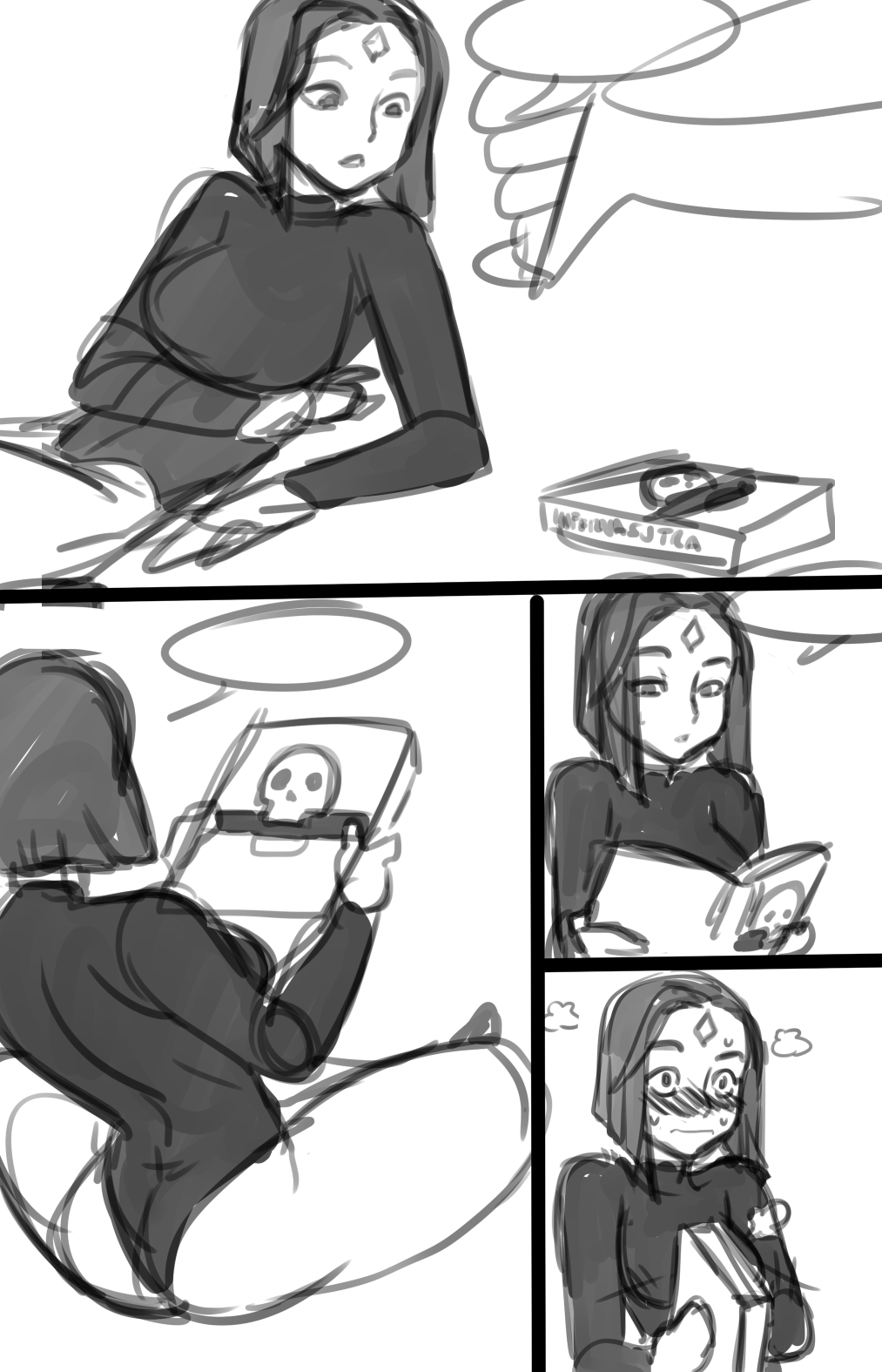 Raven Erotic Comic page 6 full