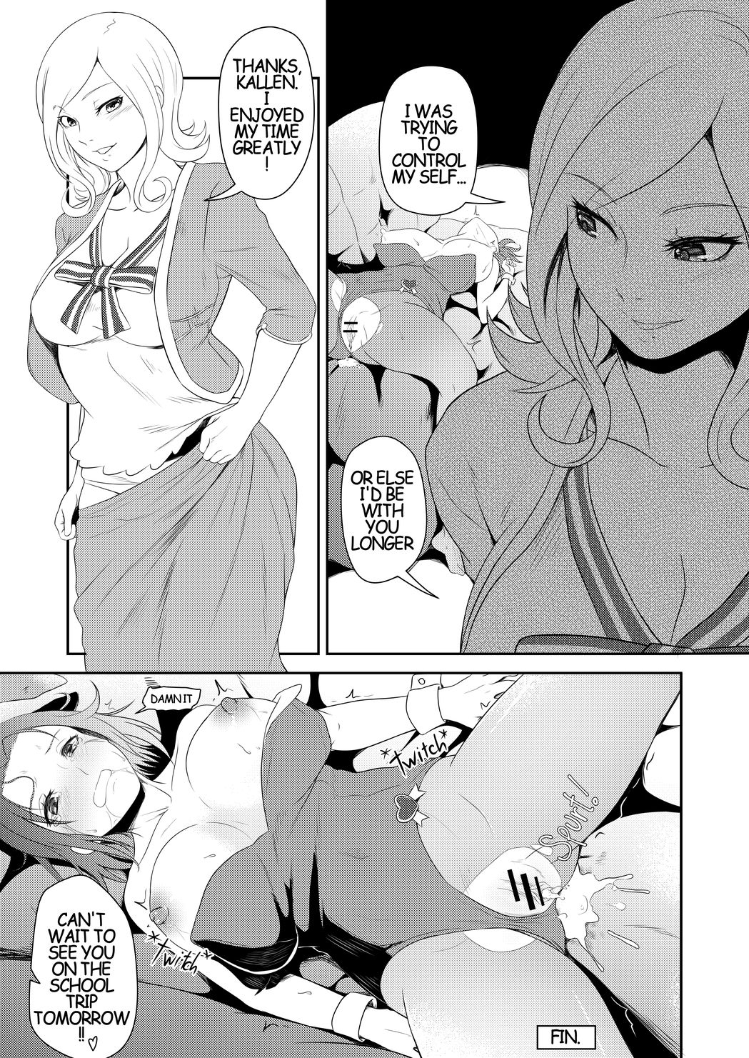 Code F: Kallen & h3f's patreon reward page 10 full