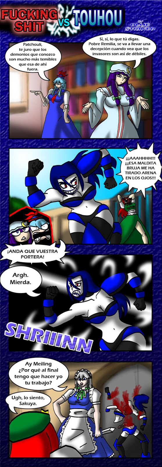 Fucking Shit vs Touhou page 5 full