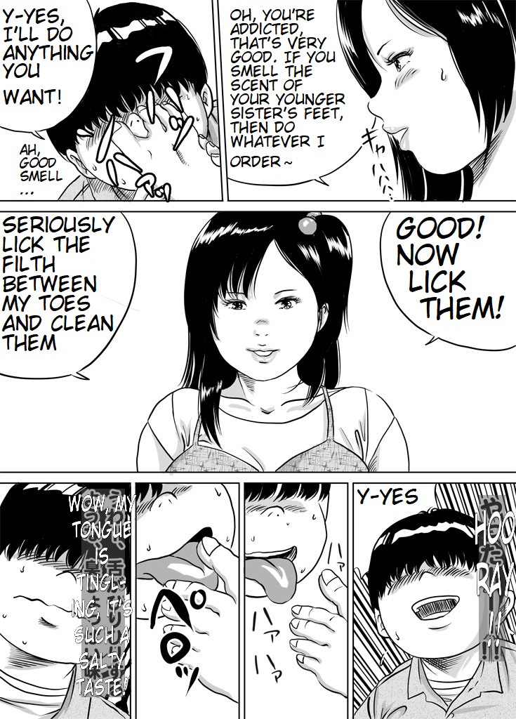 Imouto Tomomi-chan no Fechi Choukyou Ch. 3 | Younger Sister, Tomomi-Chan's Fetish Training Part 3 page 6 full