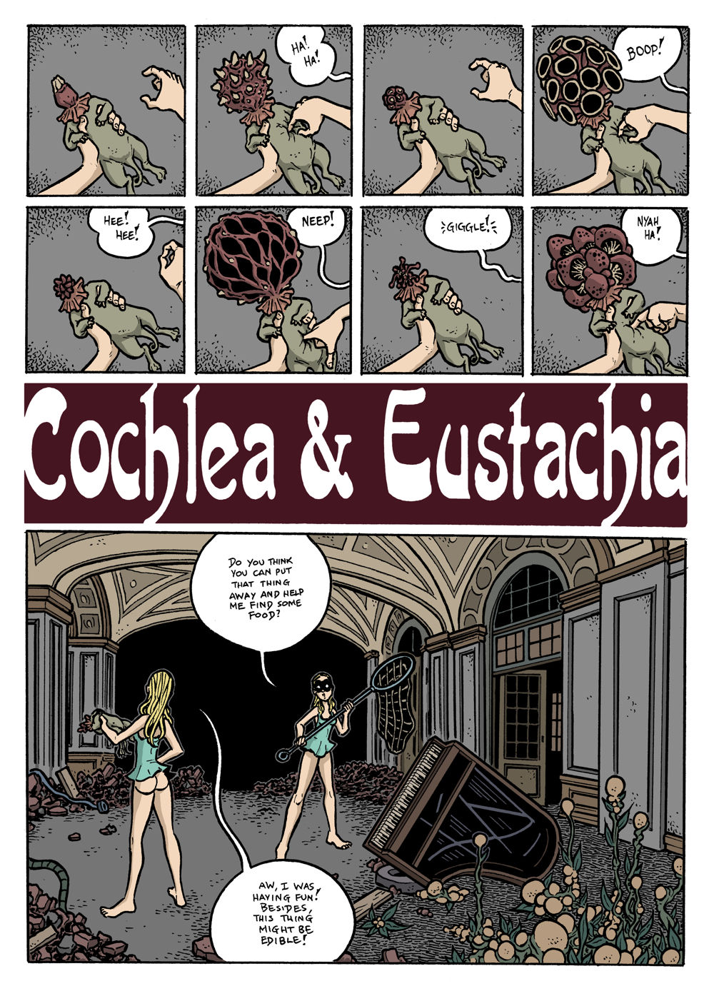 Sleazy Slice Cochlea and Eustachia page 1 full