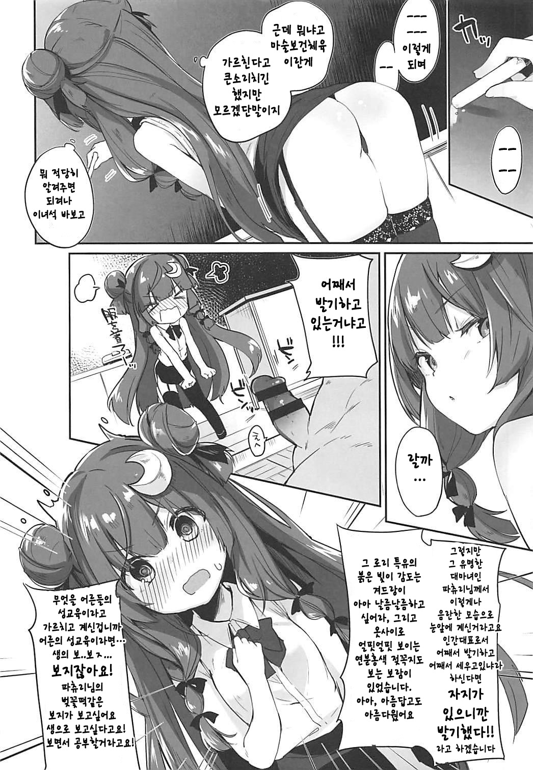 Patchouli Sensei ga Oshiete Kureru | 파츄리 선생님 가르쳐주세요 page 6 full