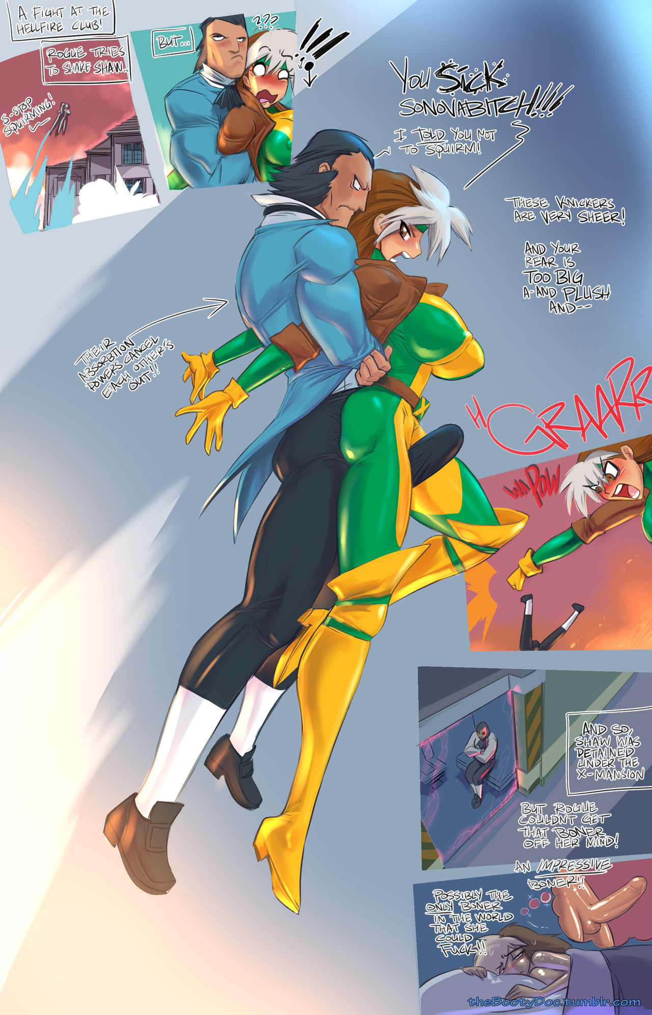 Rated X-Men page 1 full