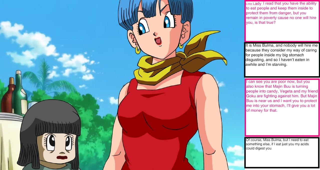 Bulma and the Old Lady page 1 full