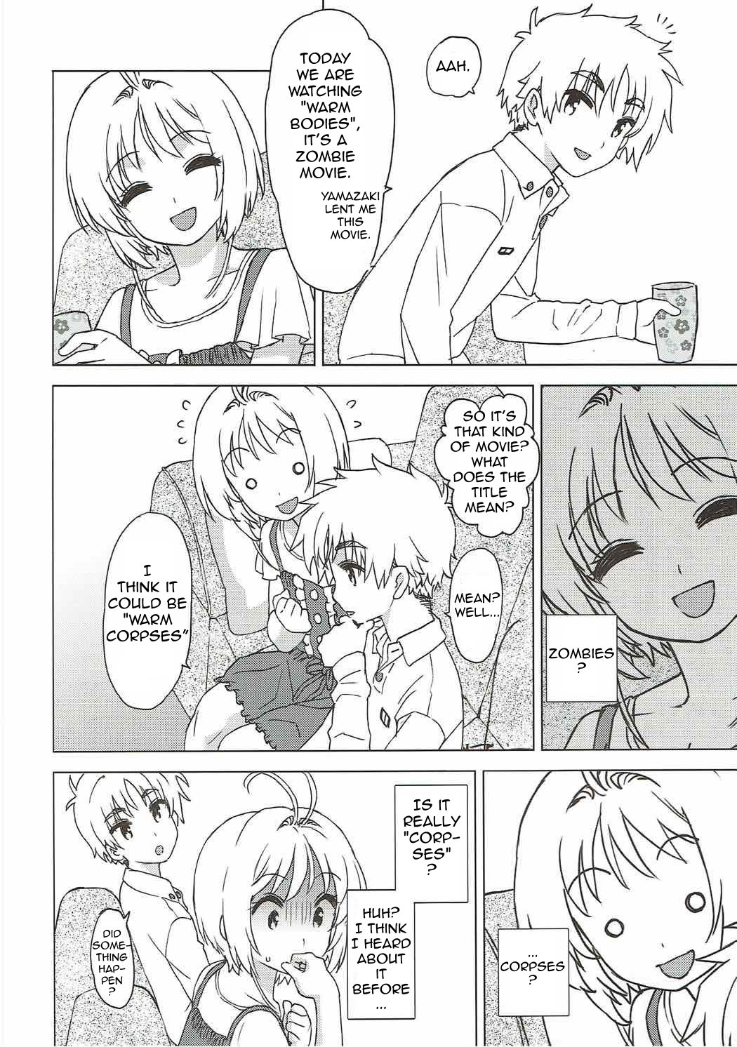 Sakura to Syaoran to Warm Bodies page 6 full