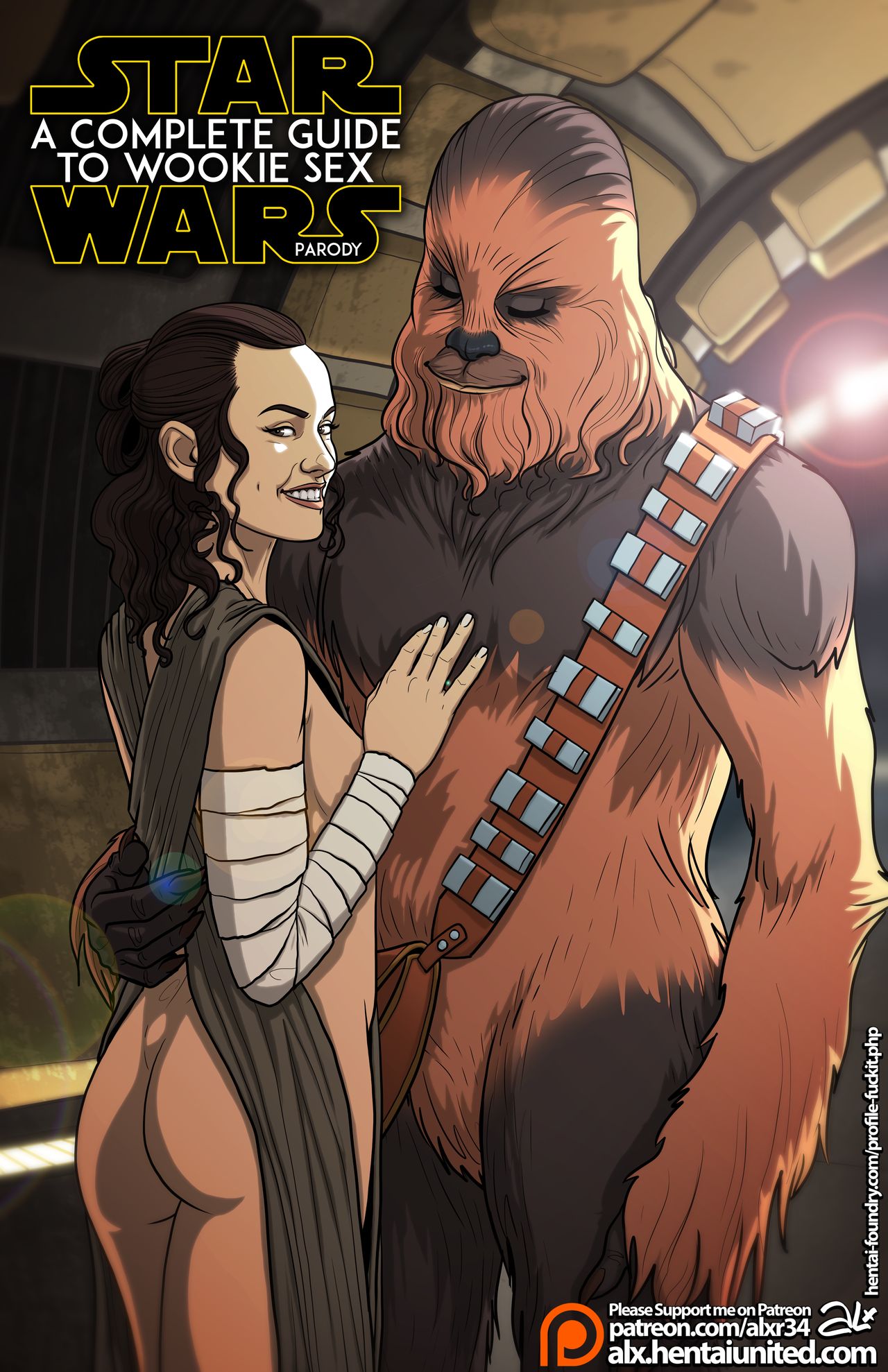 -Star Wars: A Complete Guide to Wookie Sex page 1 full