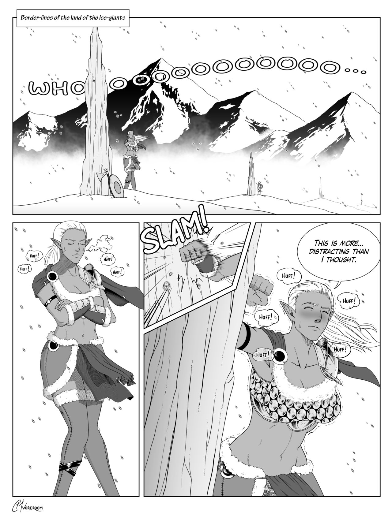 Ice Giant Comic page 1 full