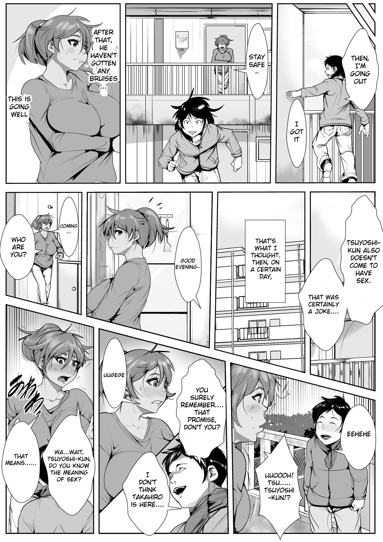 Musuko o Ijimeteita Kodomo ni Hahaoya ga Netorareru | A Mother Was NTRed by the Boy Who Is Bullying Her Son page 6 full