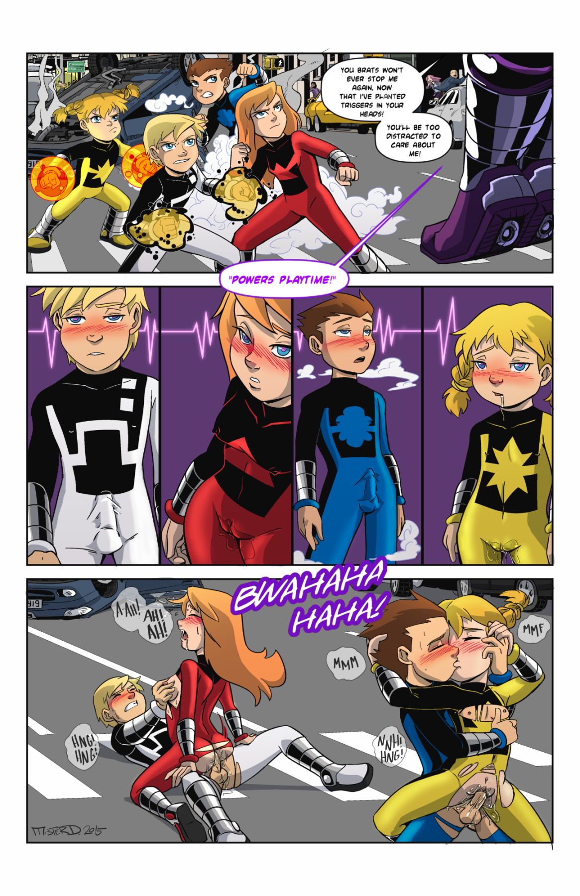 Powers Playtime page 1 full