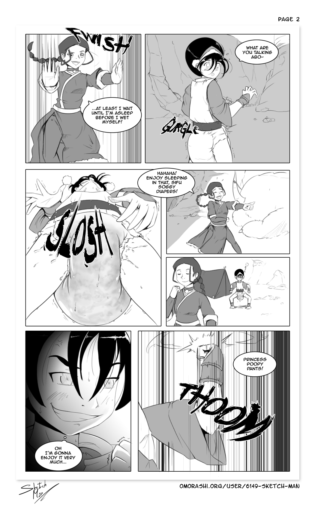 Avatar: Bendwetting Problems page 2 full