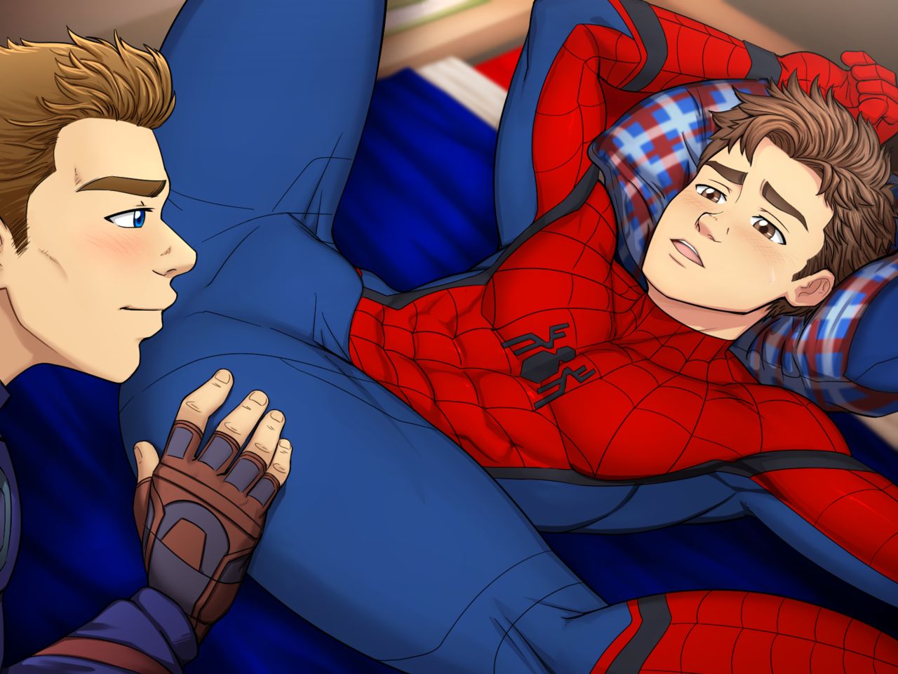 Spiderman  - Saluting the Captain #1 page 2 full