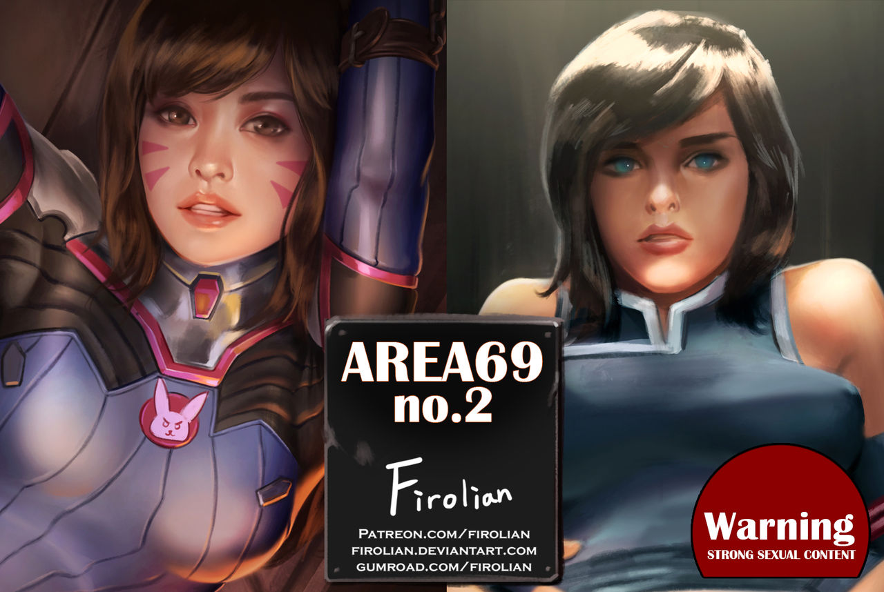Area69 no.2 - D.Va, Korra page 1 full