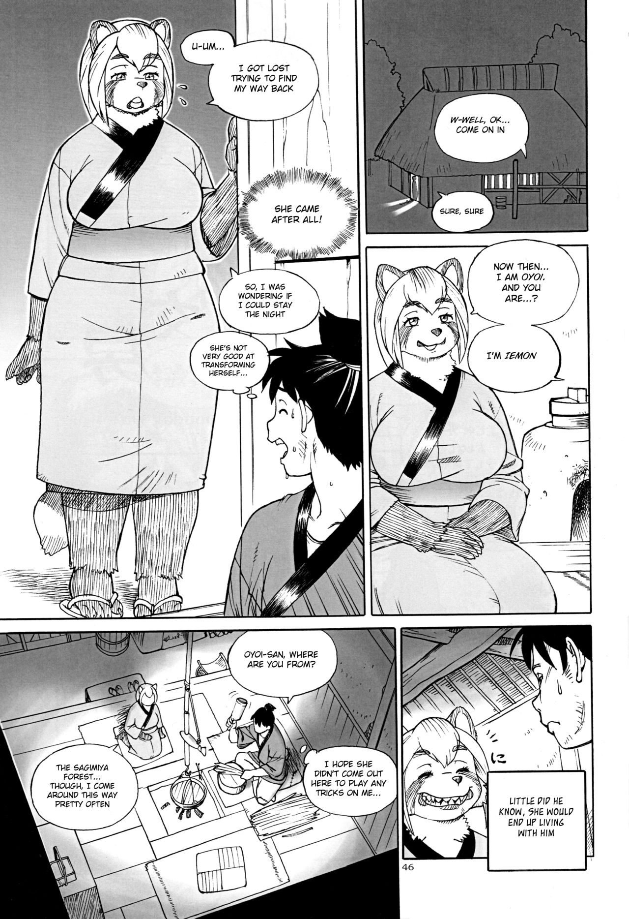 Mujina Nyoubou | Raccoondog Wife page 2 full
