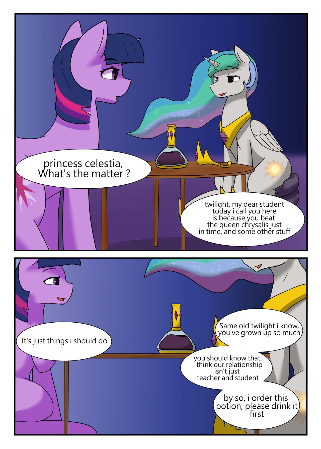 Above Friend Below Lover page 2 full