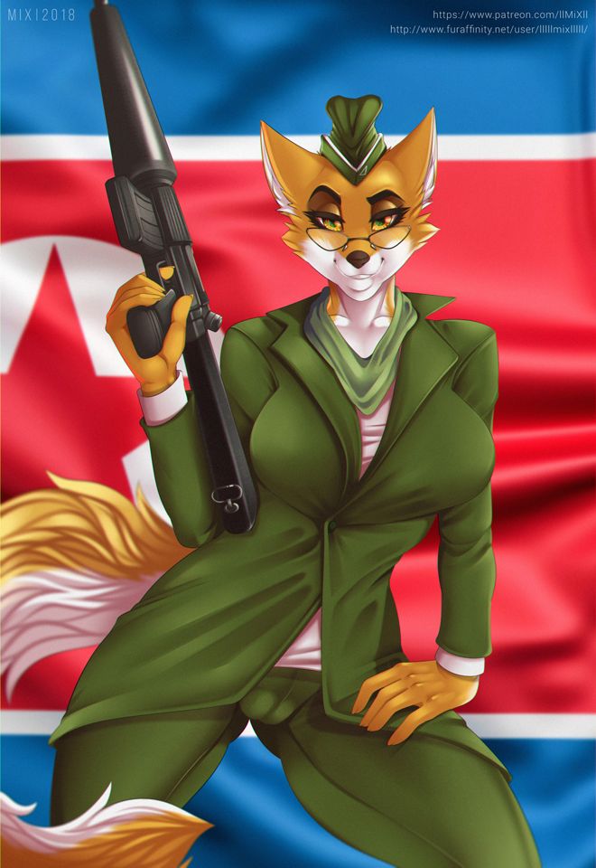 Lt. Fox Vixen - Squirrel and Hedgehog - 4th Pack page 8 full