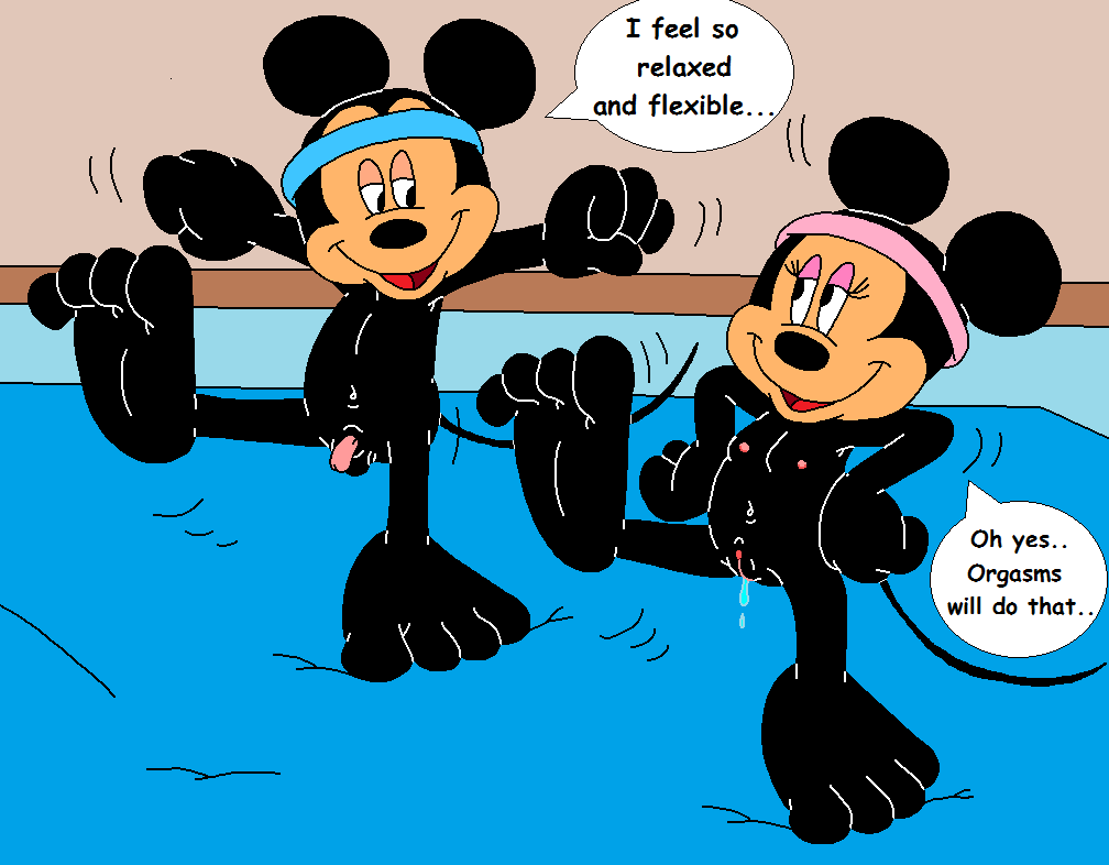 Mickey Minnie Gym Practice Page Imhentai