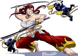 The kidnap of erza