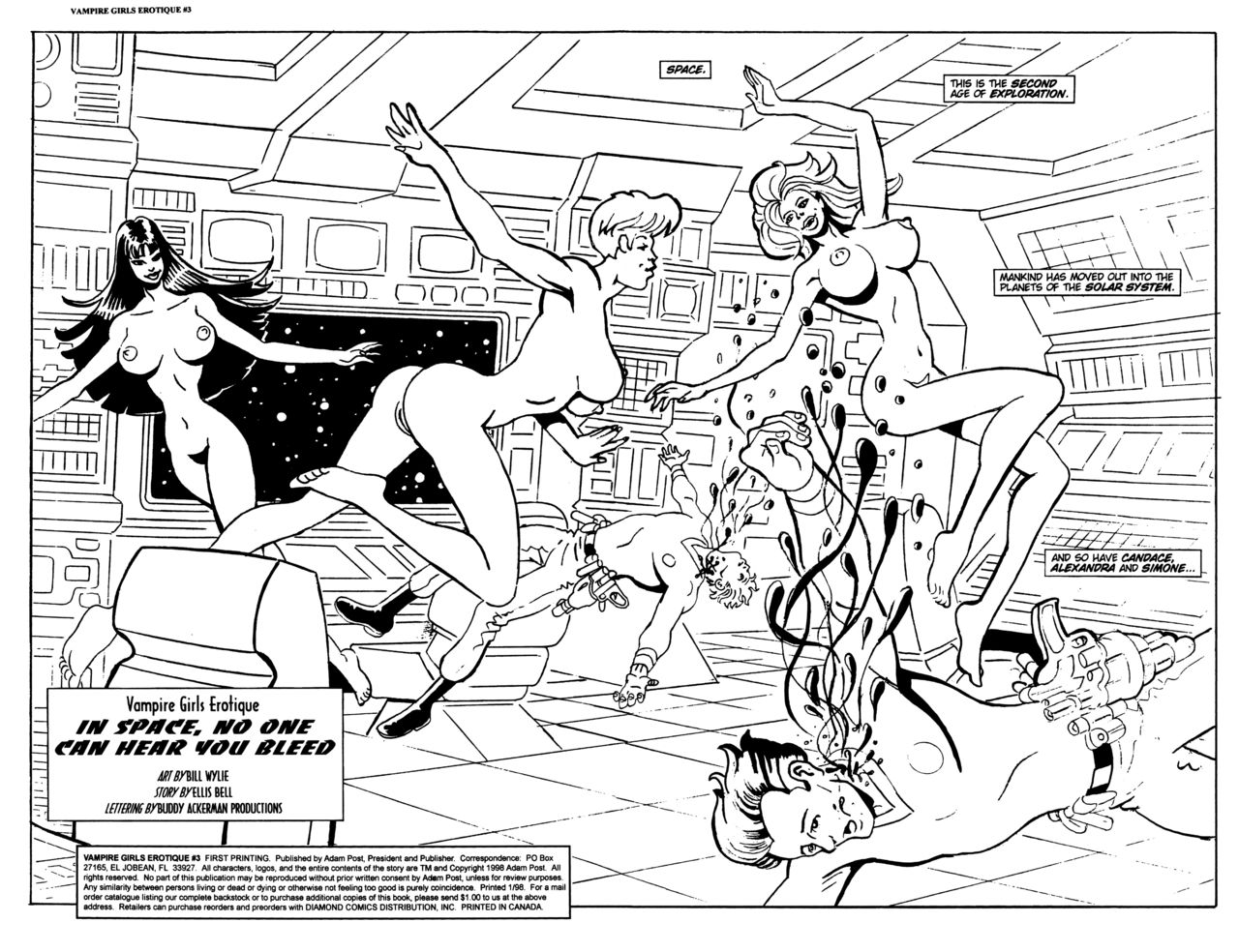 Vampire Girls Erotique #3 page 2 full