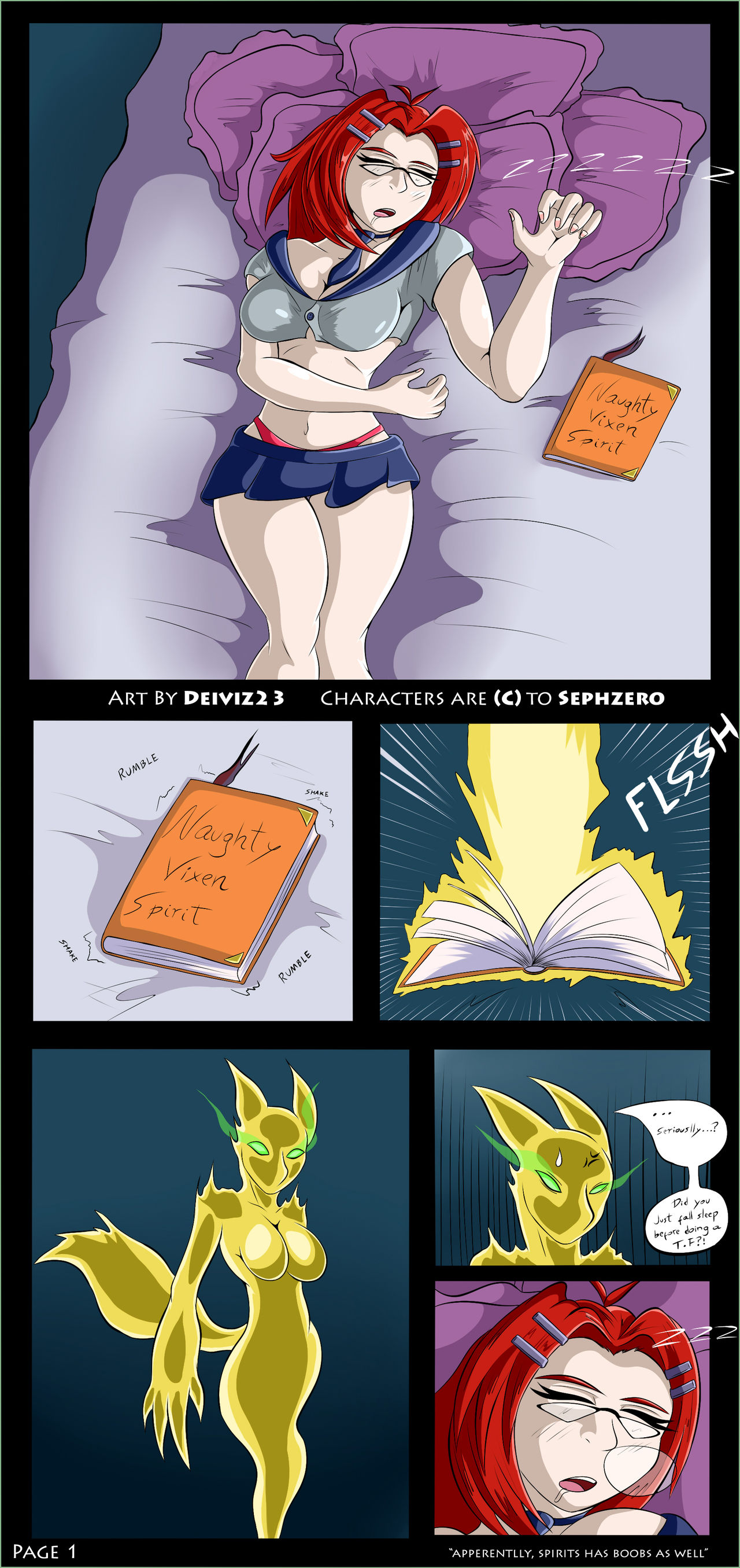 Nelly's Late Holiday page 1 full