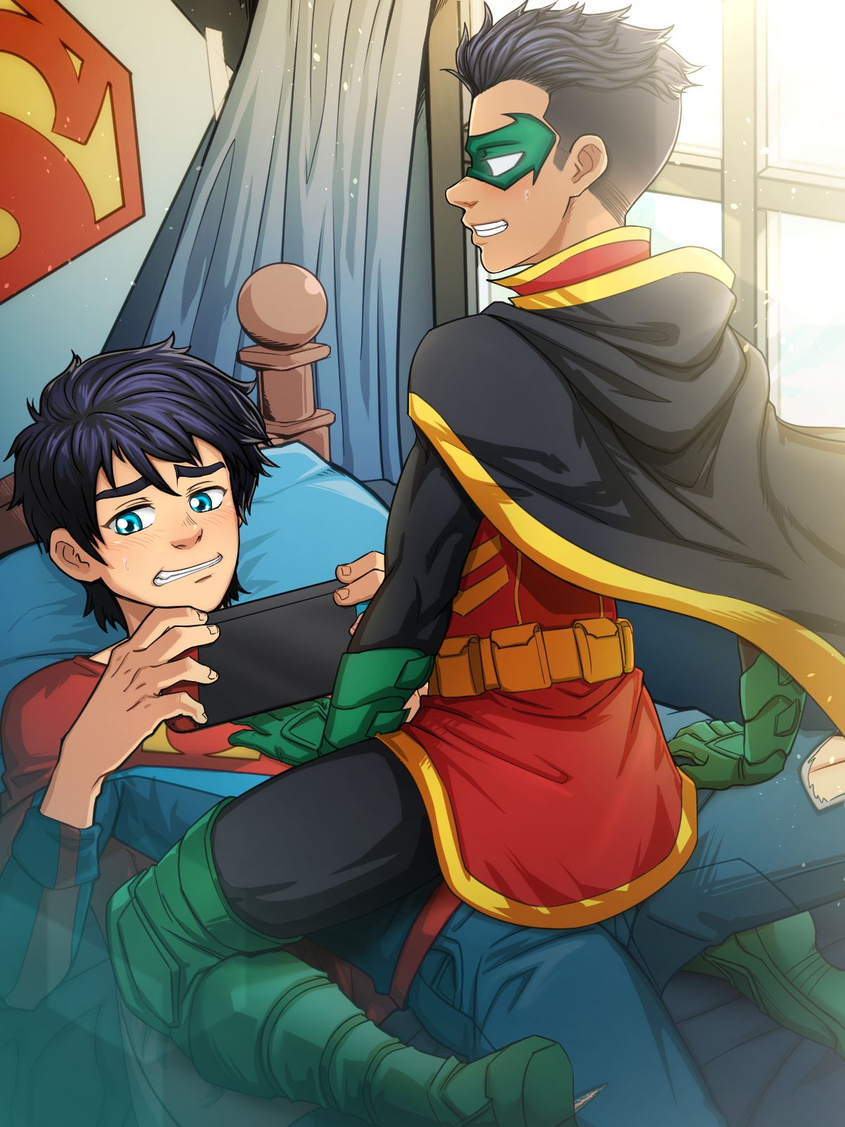 Super Sons - Damian X Jon #1 page 3 full