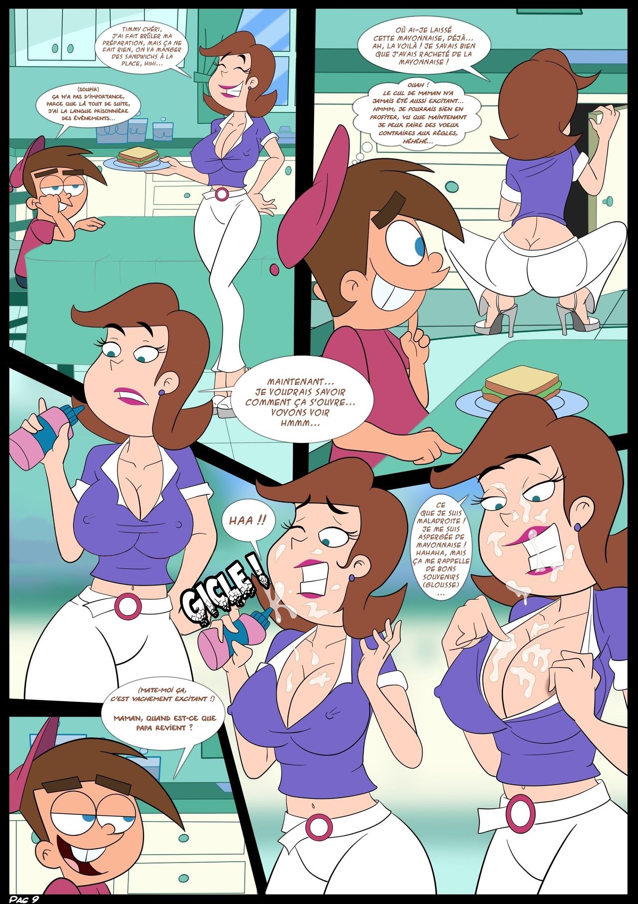 Les parrains magiques dans: "Briser les règles 1" page 10 full