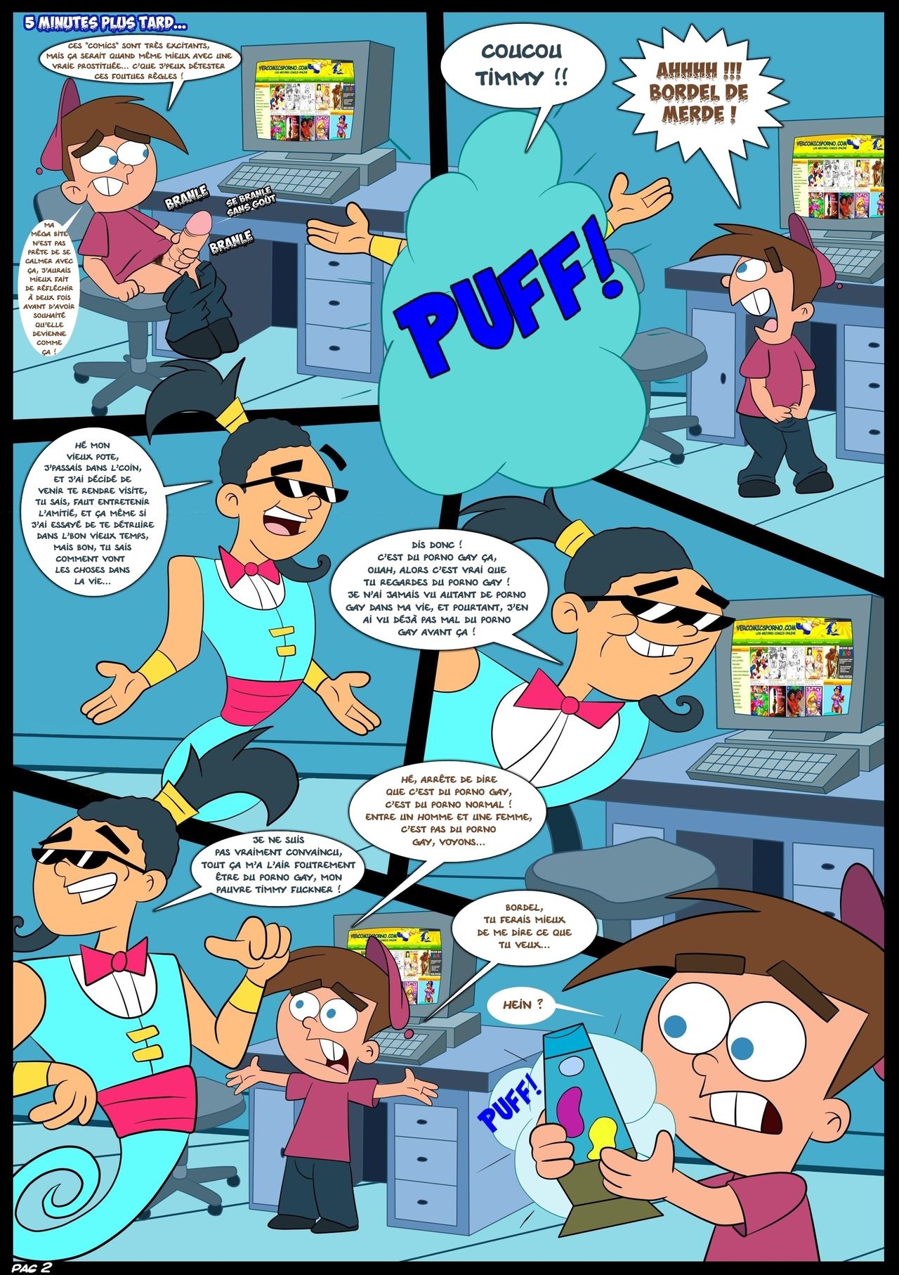 Les parrains magiques dans: "Briser les règles 1" page 3 full