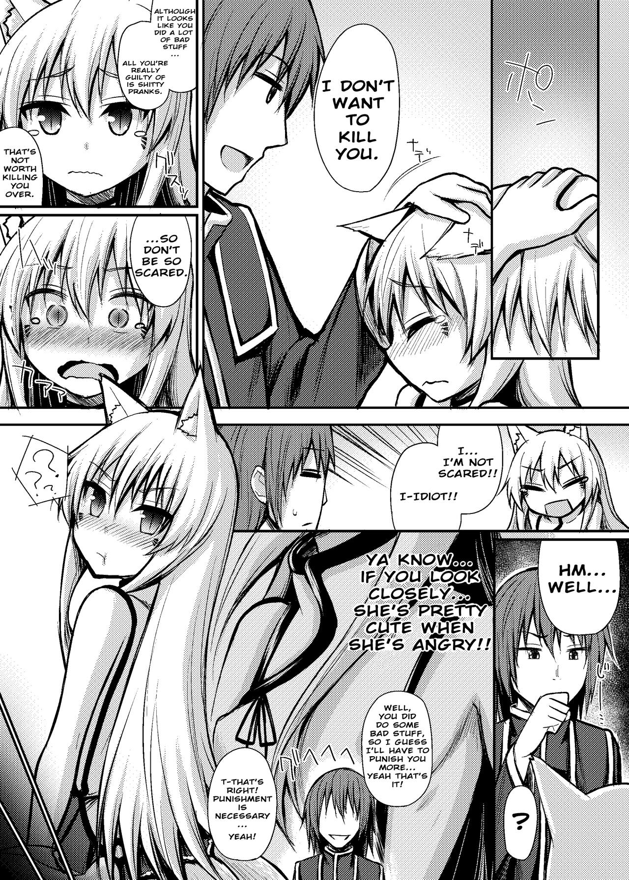 Itazurazuki no Kitsune Musume ni Oshioki Ecchi Suru Manga | Punishing Sex with a Mischievous Vixen Girl page 6 full