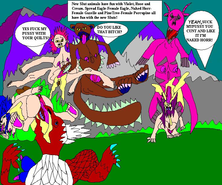 Porno Animals Comic 9 page 8 full