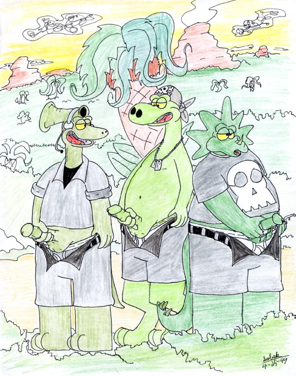 The Terrible Thunderlizards page 8 full