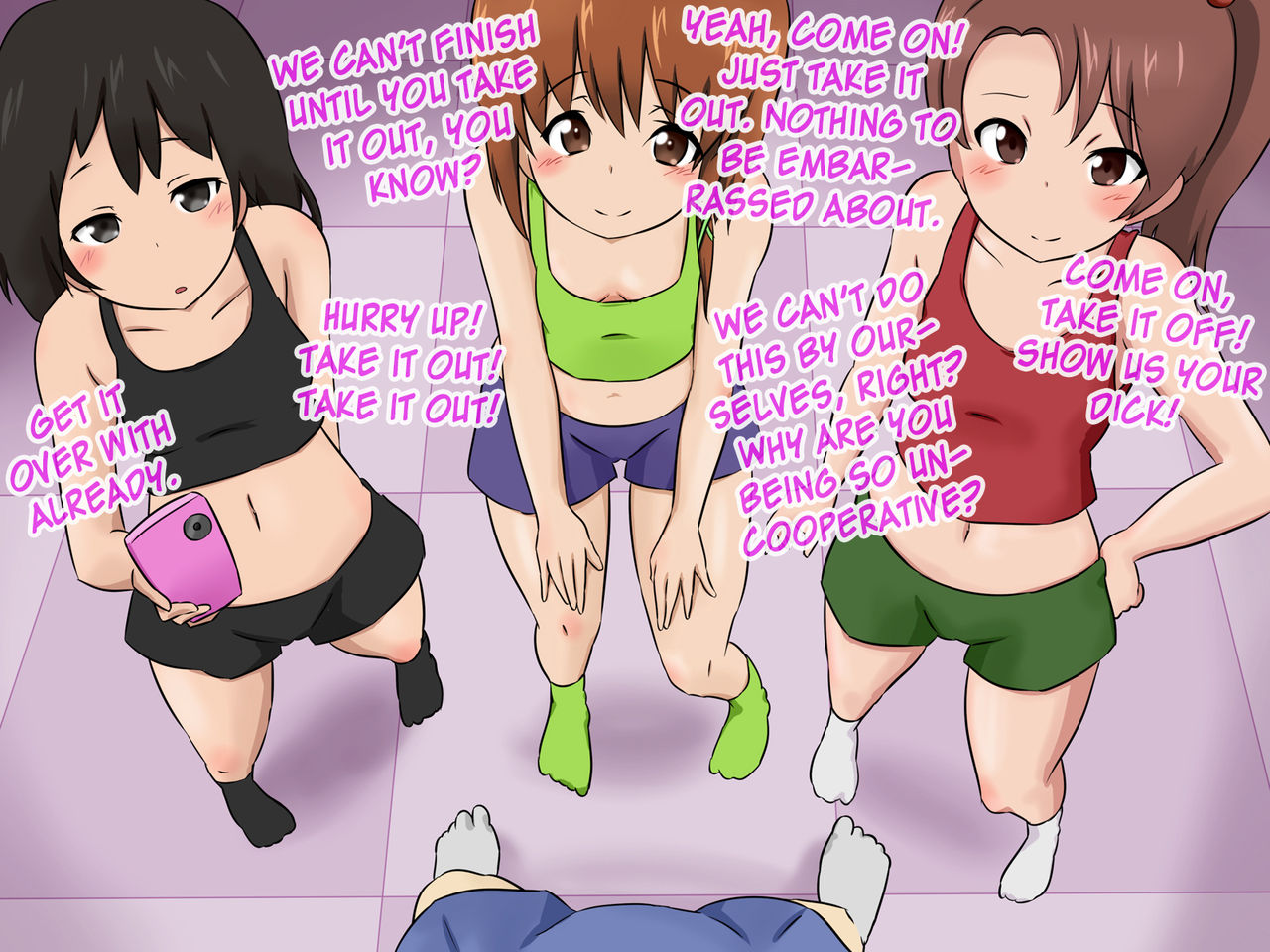 Jiyuu Kenkyuu de Ochinchin o Shiraberaremashita | We Decided to Examine a Penis for Our Independent Research page 3 full