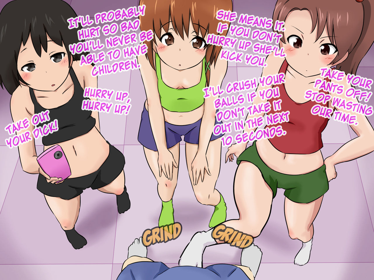 Jiyuu Kenkyuu de Ochinchin o Shiraberaremashita | We Decided to Examine a Penis for Our Independent Research page 4 full
